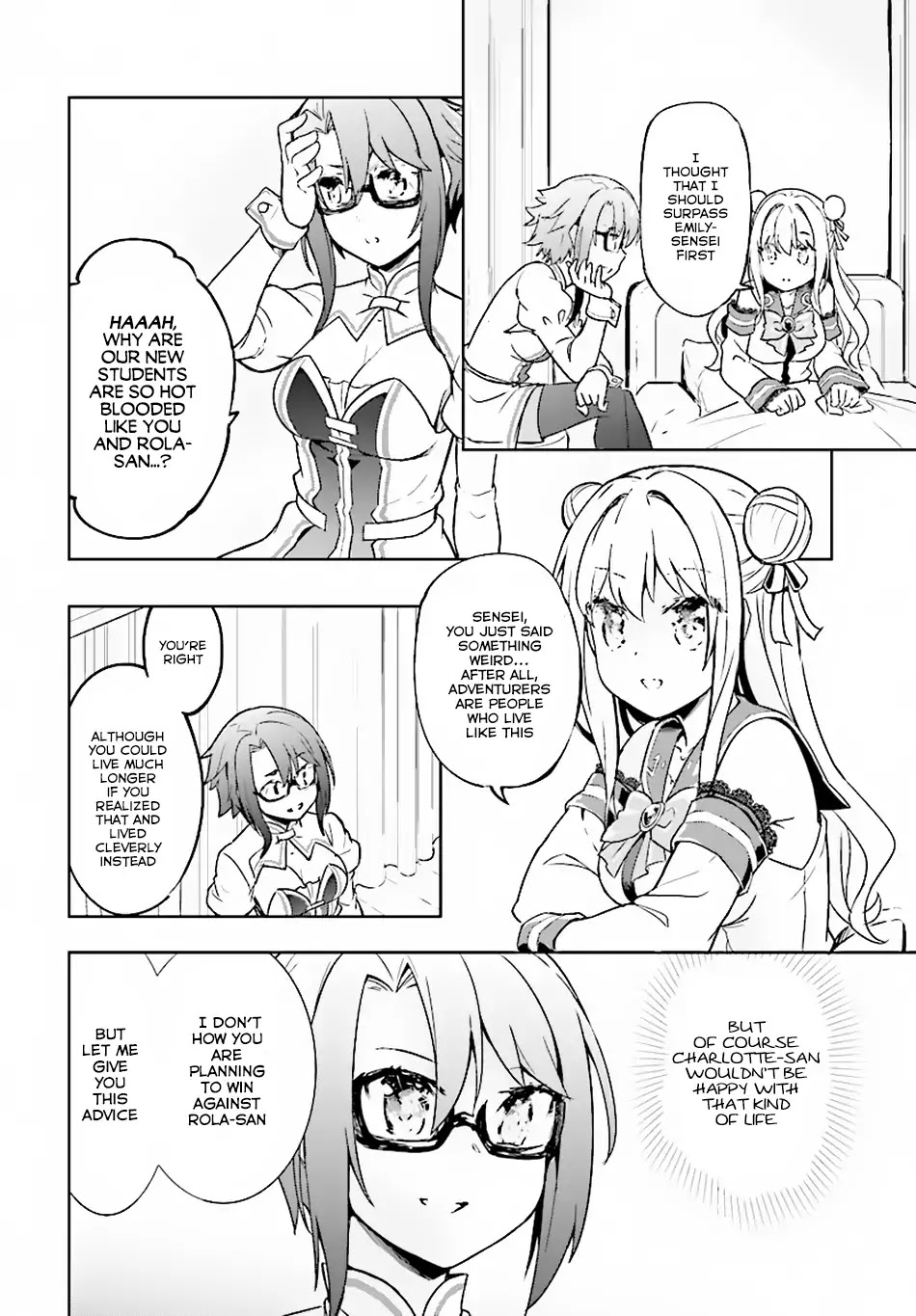 Kenshi o Mezashite Nyūgaku Shitanoni Mahō Tekisei 9999 Nandesukedo!? Chapter 6 page 17 - Chapter 6: The Girl's After School Time