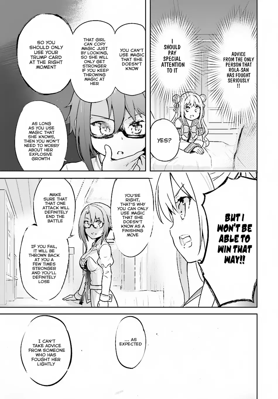 Kenshi o Mezashite Nyūgaku Shitanoni Mahō Tekisei 9999 Nandesukedo!? Chapter 6 page 18 - Chapter 6: The Girl's After School Time