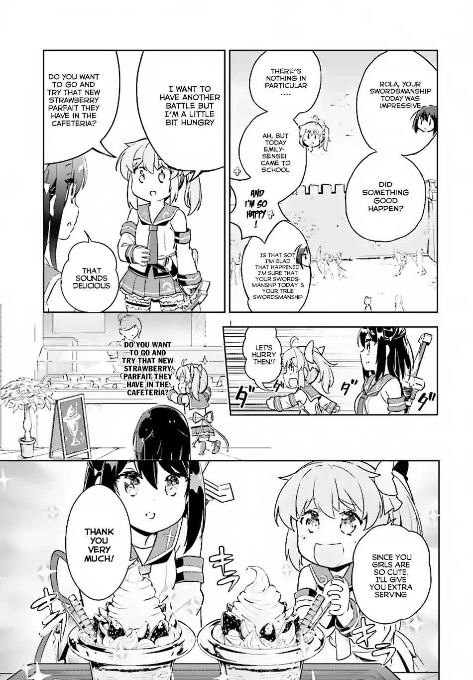 Kenshi o Mezashite Nyūgaku Shitanoni Mahō Tekisei 9999 Nandesukedo!? Chapter 6 page 6 - Chapter 6: The Girl's After School Time