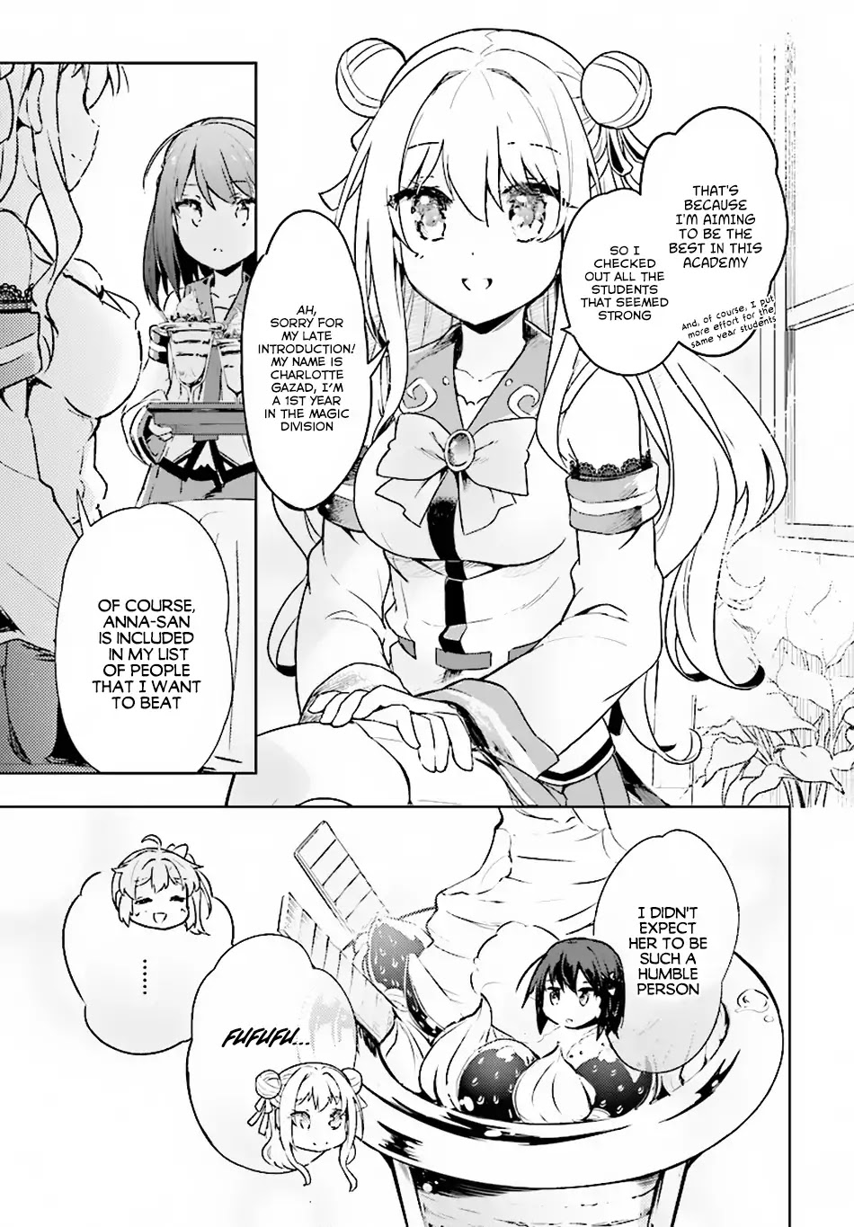 Kenshi o Mezashite Nyūgaku Shitanoni Mahō Tekisei 9999 Nandesukedo!? Chapter 6 page 8 - Chapter 6: The Girl's After School Time