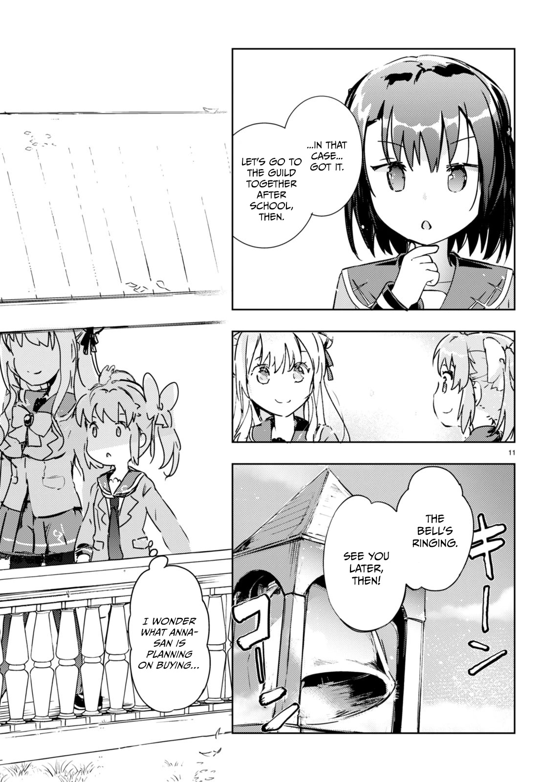 Kenshi o Mezashite Nyūgaku Shitanoni Mahō Tekisei 9999 Nandesukedo!? Chapter 60 page 11 - Chapter 60: Anna-san's Birthday Approaches