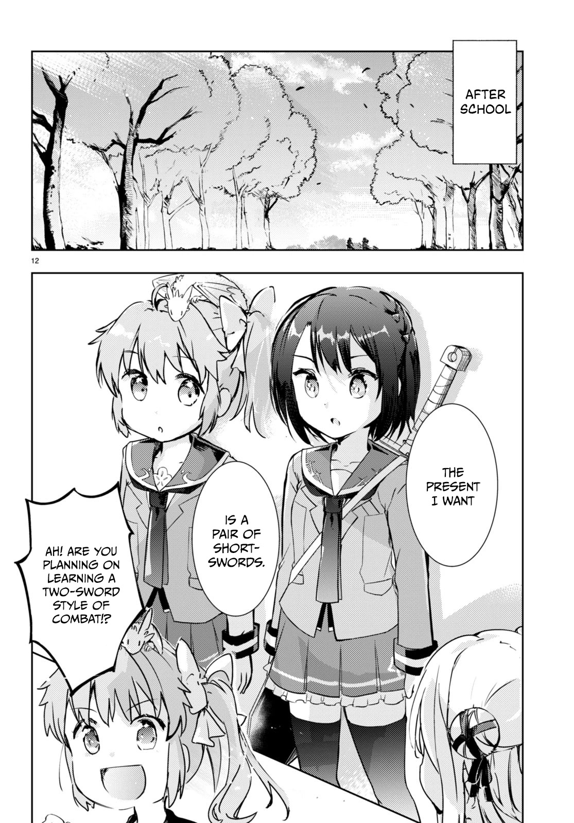 Kenshi o Mezashite Nyūgaku Shitanoni Mahō Tekisei 9999 Nandesukedo!? Chapter 60 page 12 - Chapter 60: Anna-san's Birthday Approaches
