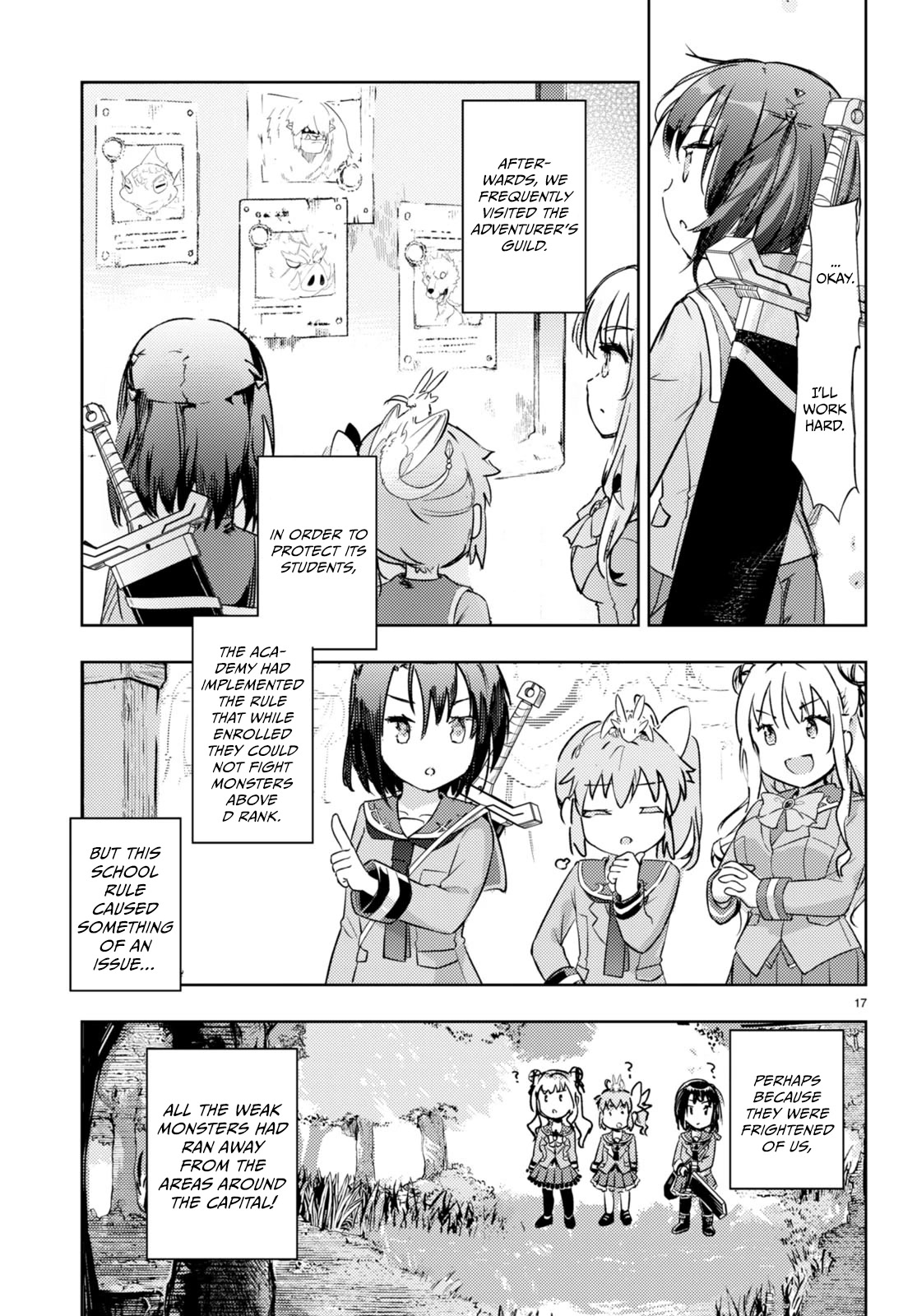 Kenshi o Mezashite Nyūgaku Shitanoni Mahō Tekisei 9999 Nandesukedo!? Chapter 60 page 17 - Chapter 60: Anna-san's Birthday Approaches
