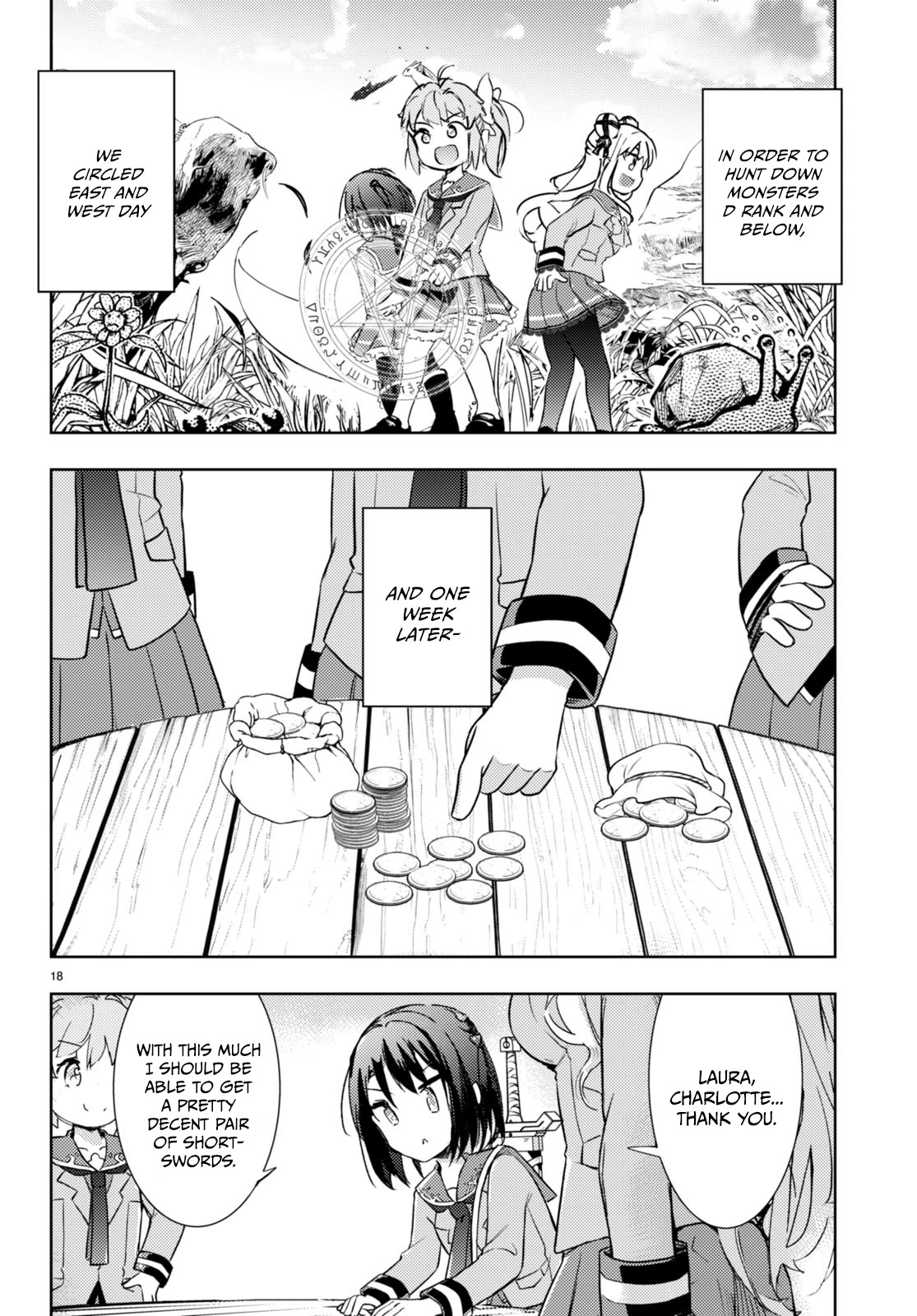 Kenshi o Mezashite Nyūgaku Shitanoni Mahō Tekisei 9999 Nandesukedo!? Chapter 60 page 18 - Chapter 60: Anna-san's Birthday Approaches