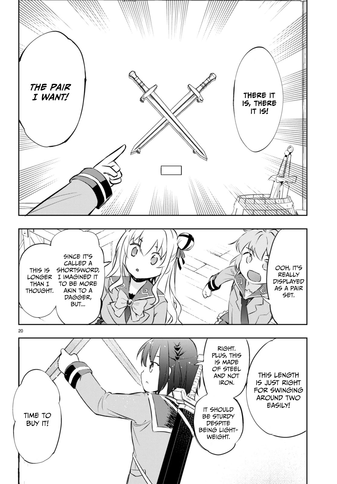 Kenshi o Mezashite Nyūgaku Shitanoni Mahō Tekisei 9999 Nandesukedo!? Chapter 60 page 20 - Chapter 60: Anna-san's Birthday Approaches