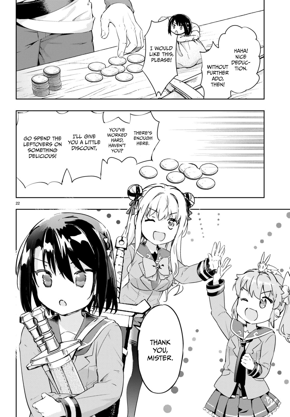Kenshi o Mezashite Nyūgaku Shitanoni Mahō Tekisei 9999 Nandesukedo!? Chapter 60 page 22 - Chapter 60: Anna-san's Birthday Approaches