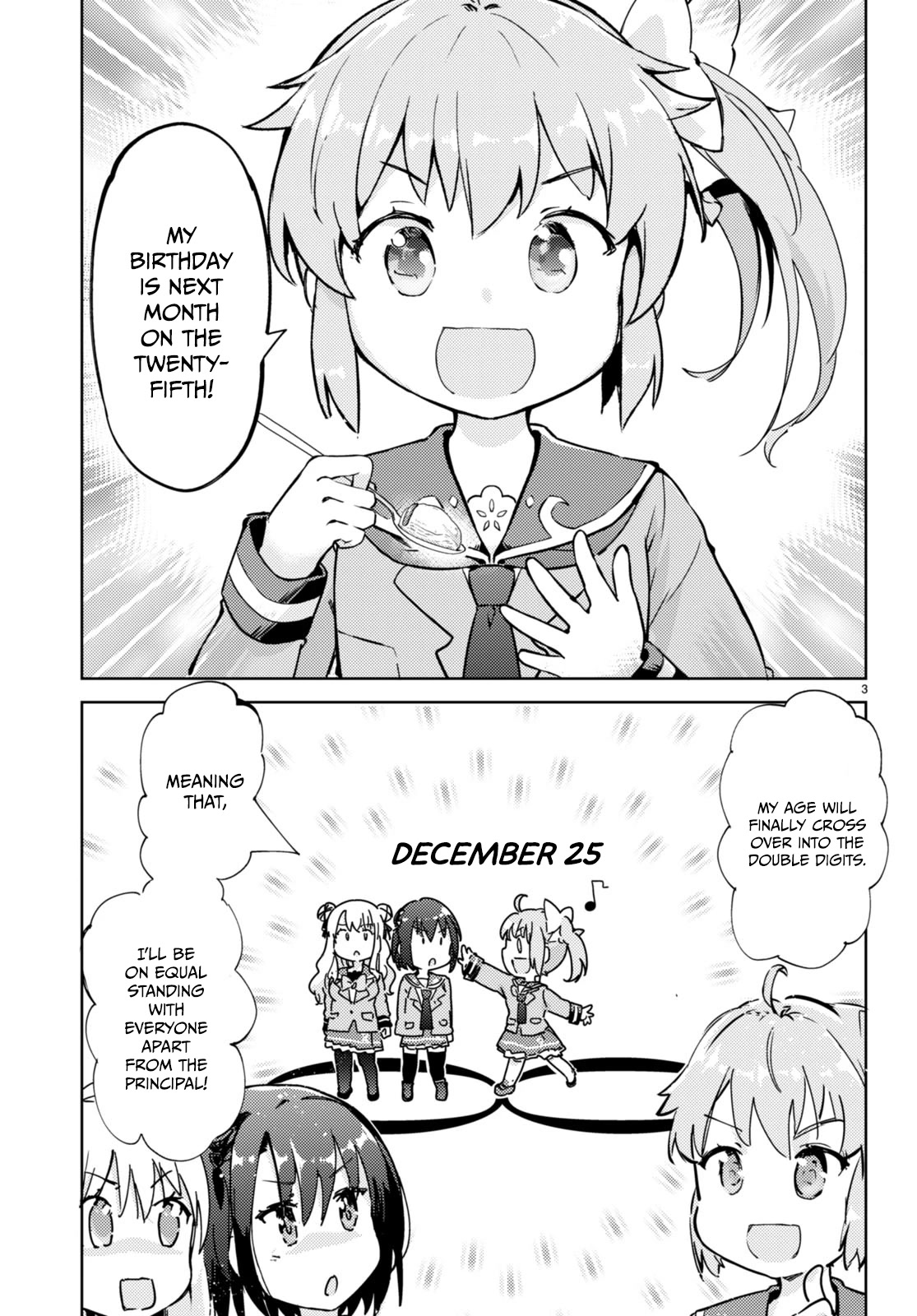 Kenshi o Mezashite Nyūgaku Shitanoni Mahō Tekisei 9999 Nandesukedo!? Chapter 60 page 3 - Chapter 60: Anna-san's Birthday Approaches