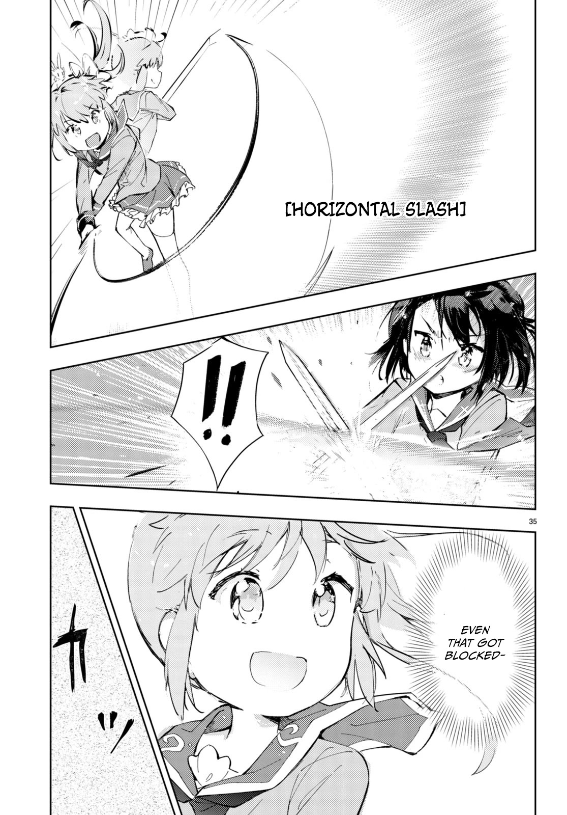 Kenshi o Mezashite Nyūgaku Shitanoni Mahō Tekisei 9999 Nandesukedo!? Chapter 60 page 35 - Chapter 60: Anna-san's Birthday Approaches