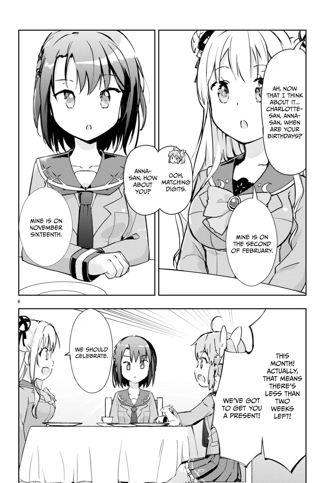 Kenshi o Mezashite Nyūgaku Shitanoni Mahō Tekisei 9999 Nandesukedo!? Chapter 60 page 6 - Chapter 60: Anna-san's Birthday Approaches