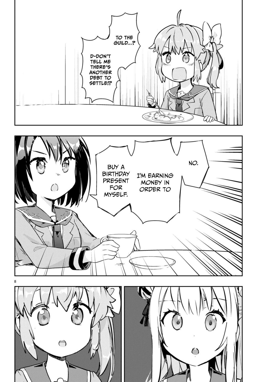 Kenshi o Mezashite Nyūgaku Shitanoni Mahō Tekisei 9999 Nandesukedo!? Chapter 60 page 8 - Chapter 60: Anna-san's Birthday Approaches