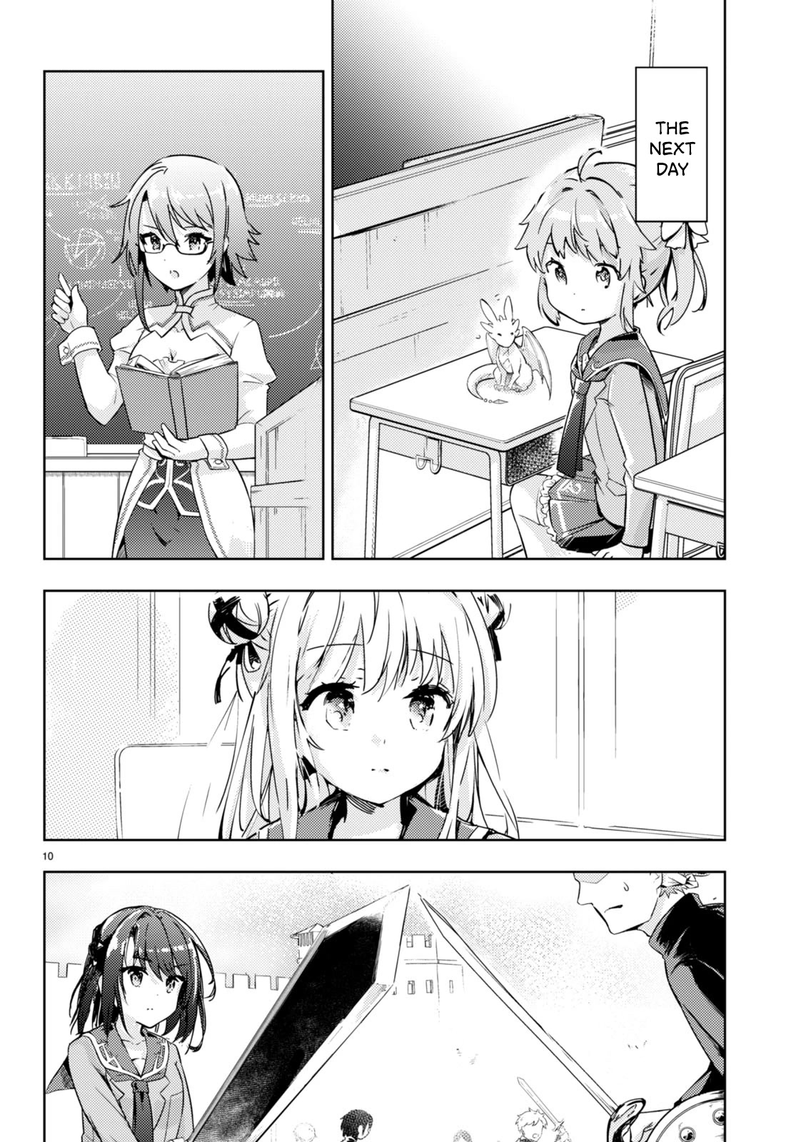Kenshi o Mezashite Nyūgaku Shitanoni Mahō Tekisei 9999 Nandesukedo!? Chapter 61 page 10 - Chapter 61: Memories are precious treasures!!