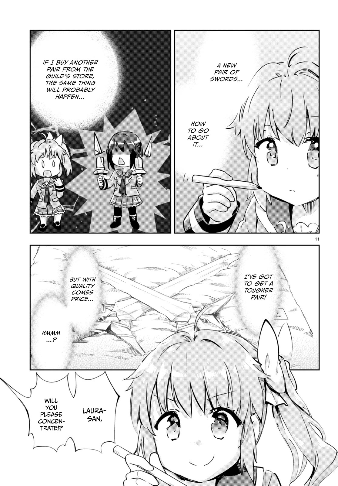 Kenshi o Mezashite Nyūgaku Shitanoni Mahō Tekisei 9999 Nandesukedo!? Chapter 61 page 11 - Chapter 61: Memories are precious treasures!!