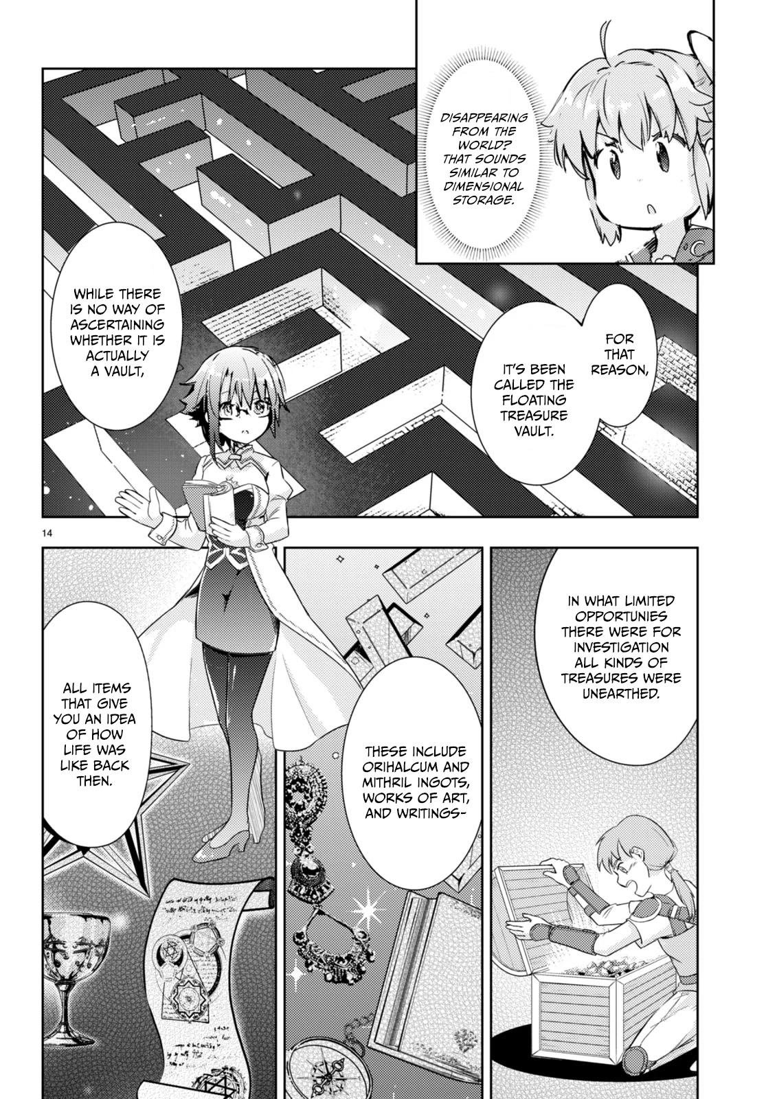 Kenshi o Mezashite Nyūgaku Shitanoni Mahō Tekisei 9999 Nandesukedo!? Chapter 61 page 14 - Chapter 61: Memories are precious treasures!!