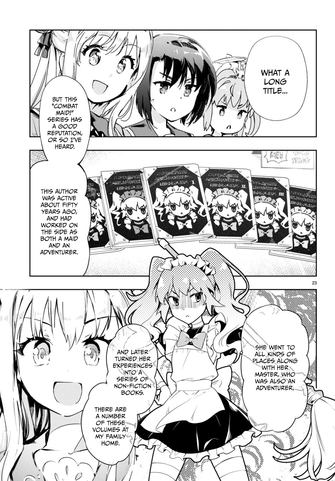 Kenshi o Mezashite Nyūgaku Shitanoni Mahō Tekisei 9999 Nandesukedo!? Chapter 61 page 23 - Chapter 61: Memories are precious treasures!!