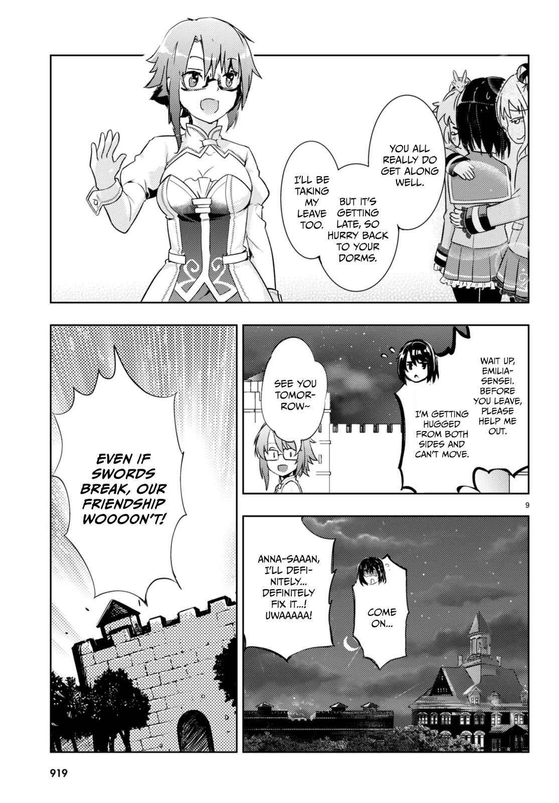 Kenshi o Mezashite Nyūgaku Shitanoni Mahō Tekisei 9999 Nandesukedo!? Chapter 61 page 9 - Chapter 61: Memories are precious treasures!!