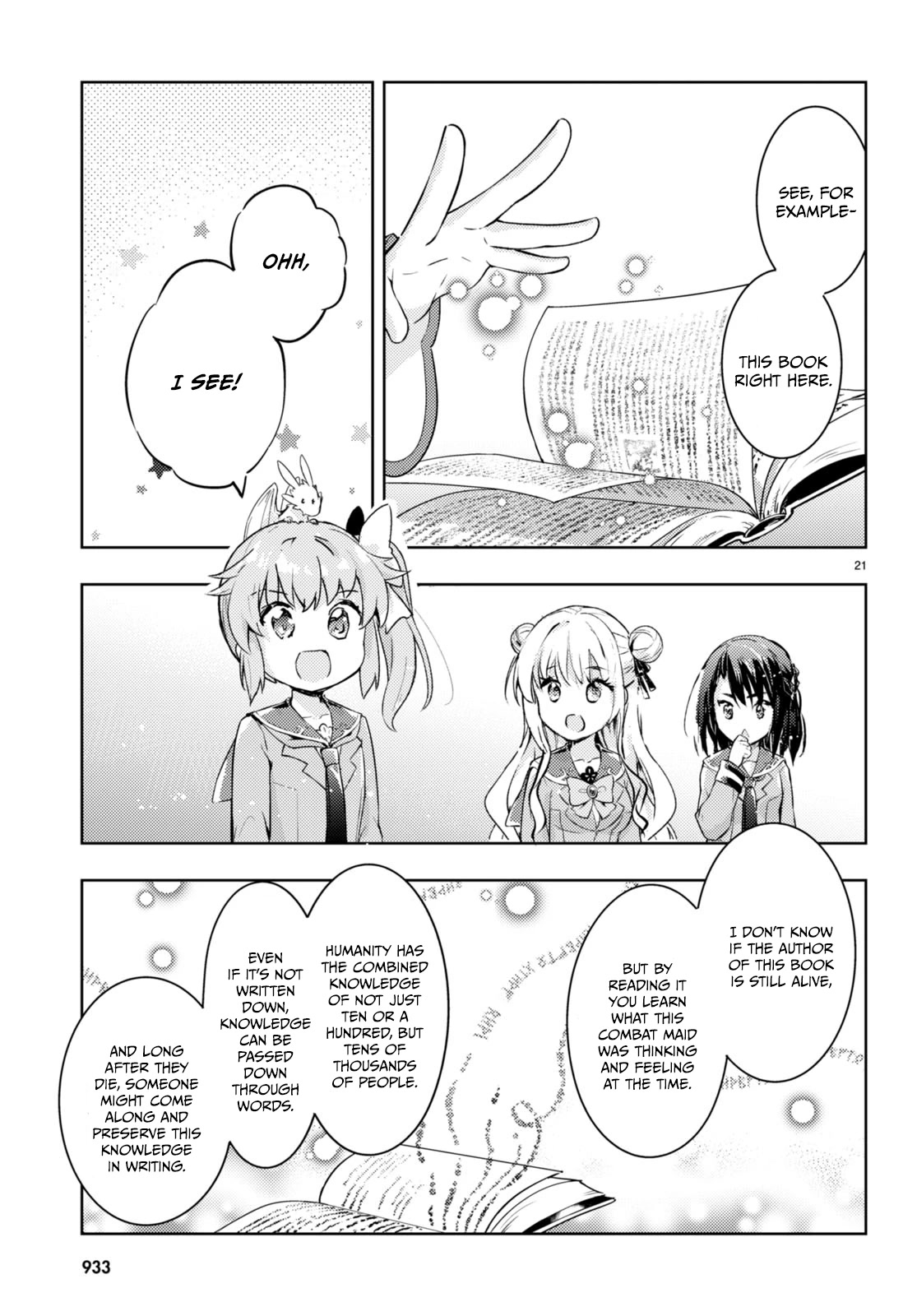 Kenshi o Mezashite Nyūgaku Shitanoni Mahō Tekisei 9999 Nandesukedo!? Chapter 62 page 21 - Chapter 62: Probing for possibilities in the floating treasure vault!