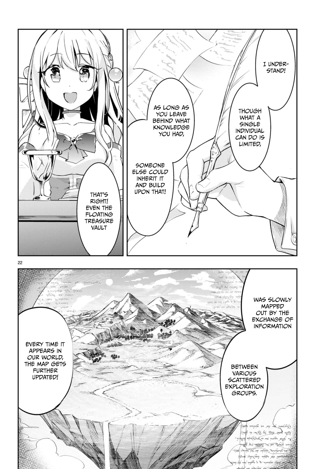 Kenshi o Mezashite Nyūgaku Shitanoni Mahō Tekisei 9999 Nandesukedo!? Chapter 62 page 22 - Chapter 62: Probing for possibilities in the floating treasure vault!