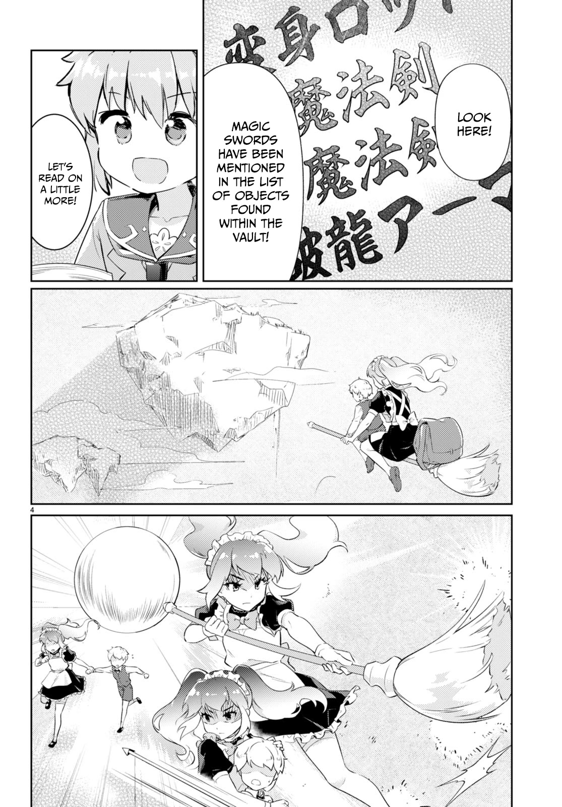 Kenshi o Mezashite Nyūgaku Shitanoni Mahō Tekisei 9999 Nandesukedo!? Chapter 62 page 4 - Chapter 62: Probing for possibilities in the floating treasure vault!