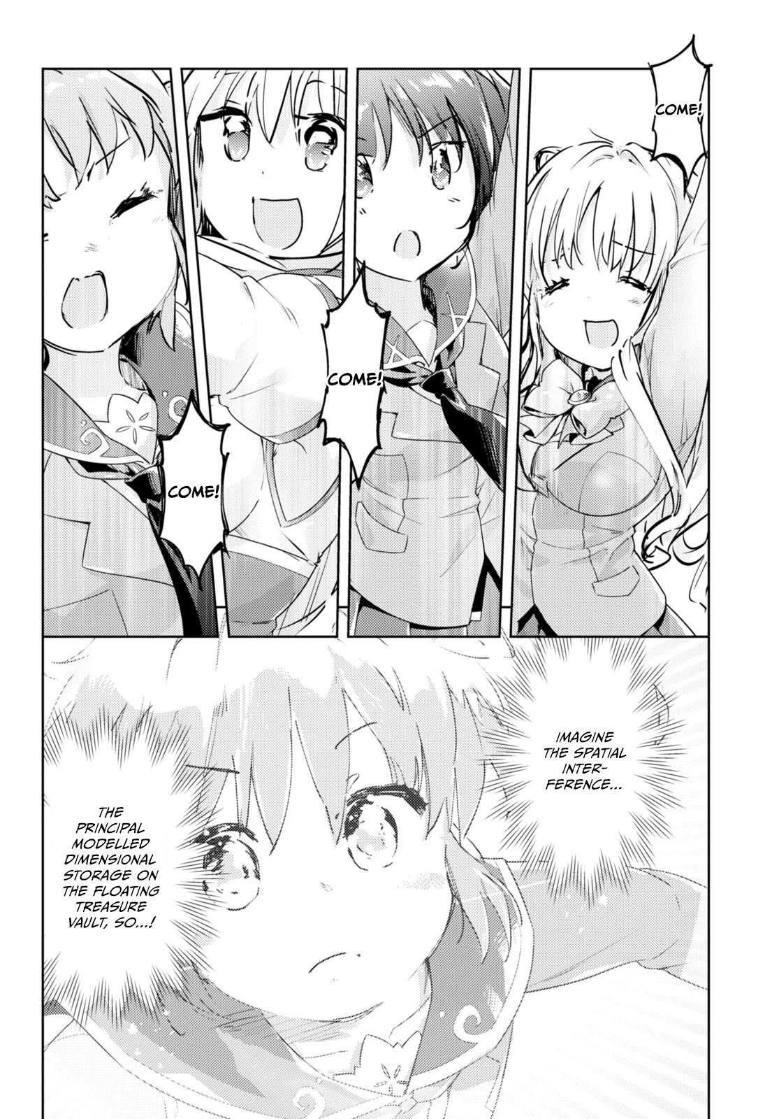 Kenshi o Mezashite Nyūgaku Shitanoni Mahō Tekisei 9999 Nandesukedo!? Chapter 63 page 17 - Chapter 63: Forward, into the unknown!