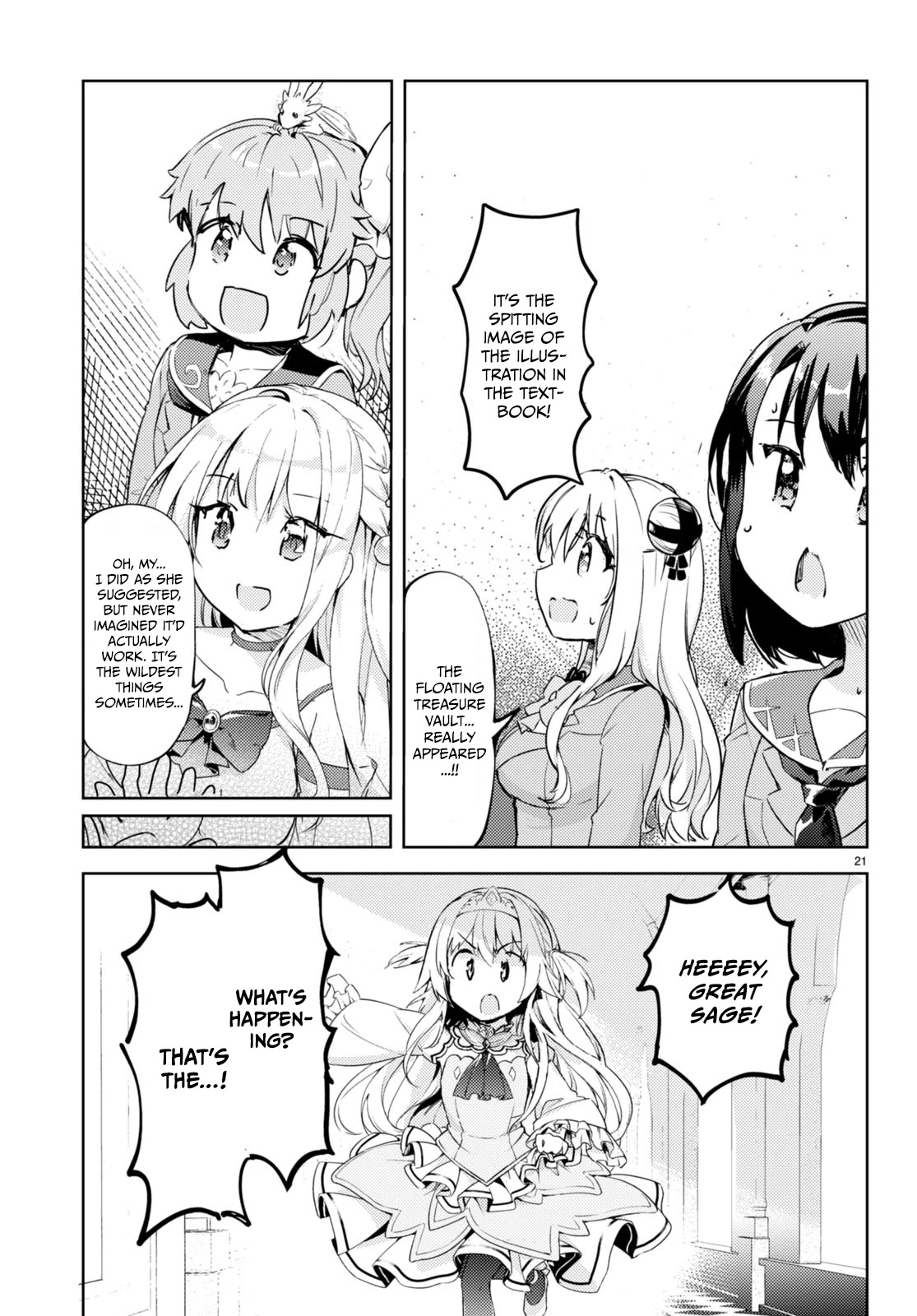 Kenshi o Mezashite Nyūgaku Shitanoni Mahō Tekisei 9999 Nandesukedo!? Chapter 63 page 21 - Chapter 63: Forward, into the unknown!