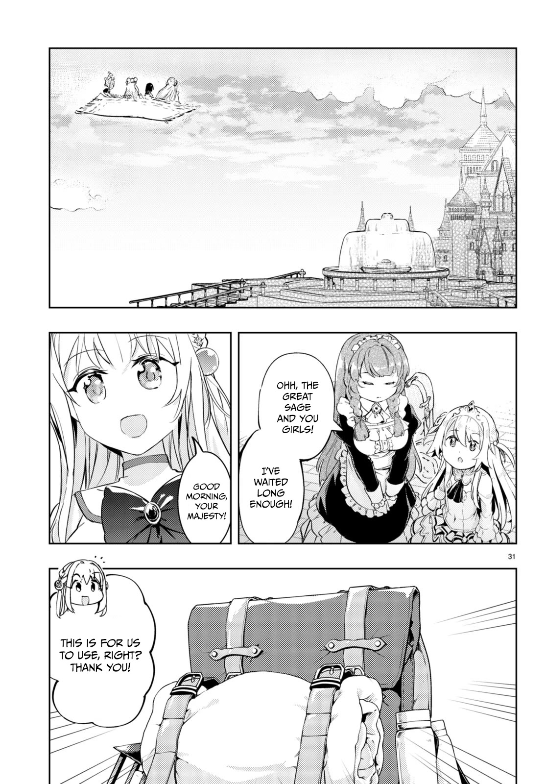 Kenshi o Mezashite Nyūgaku Shitanoni Mahō Tekisei 9999 Nandesukedo!? Chapter 63 page 31 - Chapter 63: Forward, into the unknown!