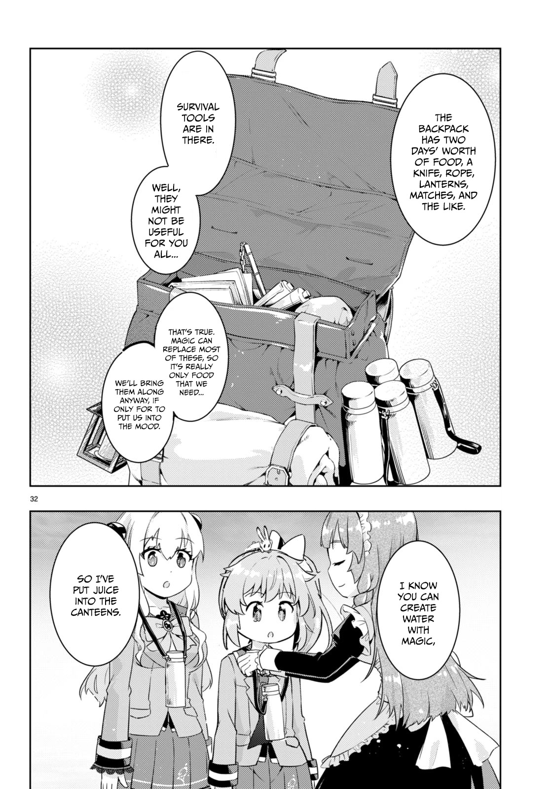 Kenshi o Mezashite Nyūgaku Shitanoni Mahō Tekisei 9999 Nandesukedo!? Chapter 63 page 32 - Chapter 63: Forward, into the unknown!