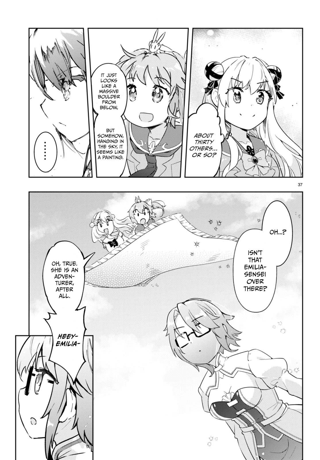 Kenshi o Mezashite Nyūgaku Shitanoni Mahō Tekisei 9999 Nandesukedo!? Chapter 63 page 37 - Chapter 63: Forward, into the unknown!