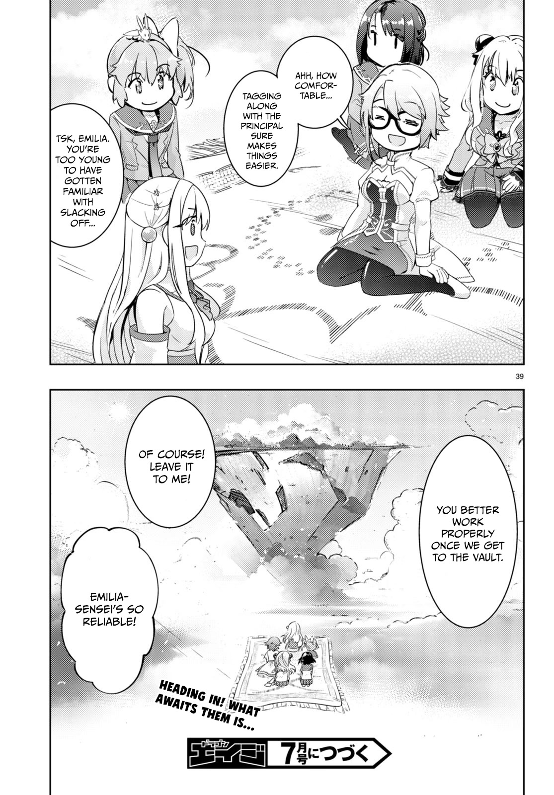 Kenshi o Mezashite Nyūgaku Shitanoni Mahō Tekisei 9999 Nandesukedo!? Chapter 63 page 39 - Chapter 63: Forward, into the unknown!