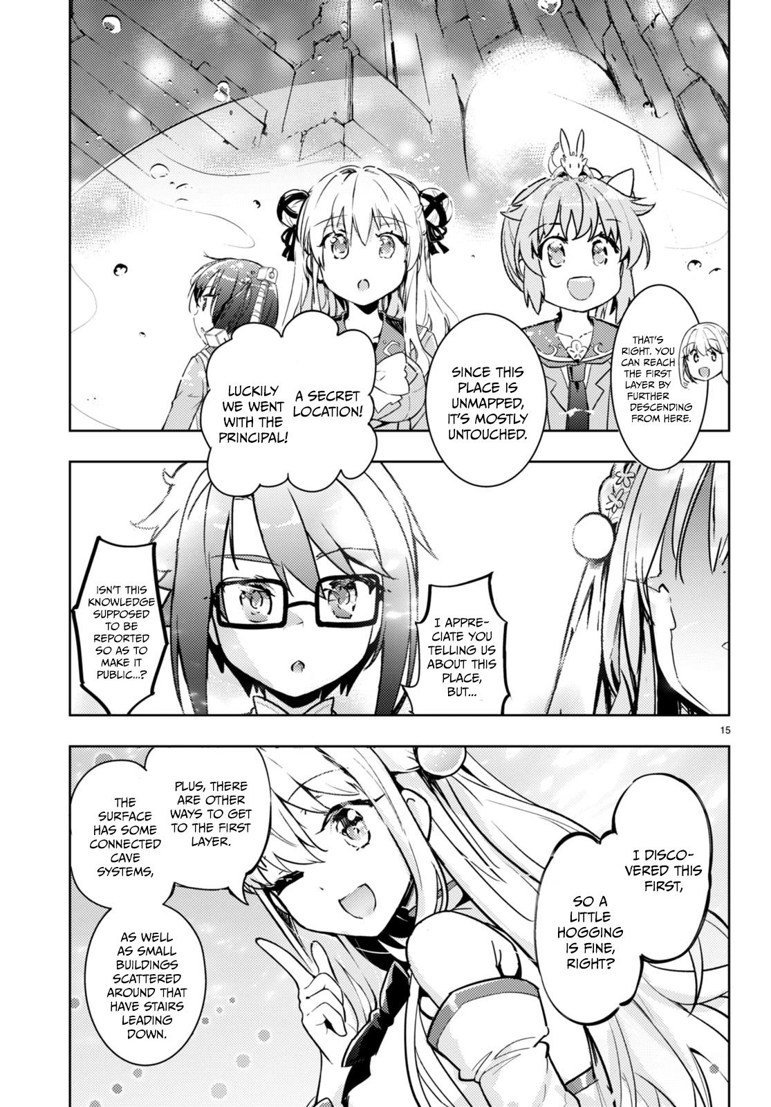 Kenshi o Mezashite Nyūgaku Shitanoni Mahō Tekisei 9999 Nandesukedo!? Chapter 64 page 15 - Chapter 64: Infiltrating the ancient ruins!