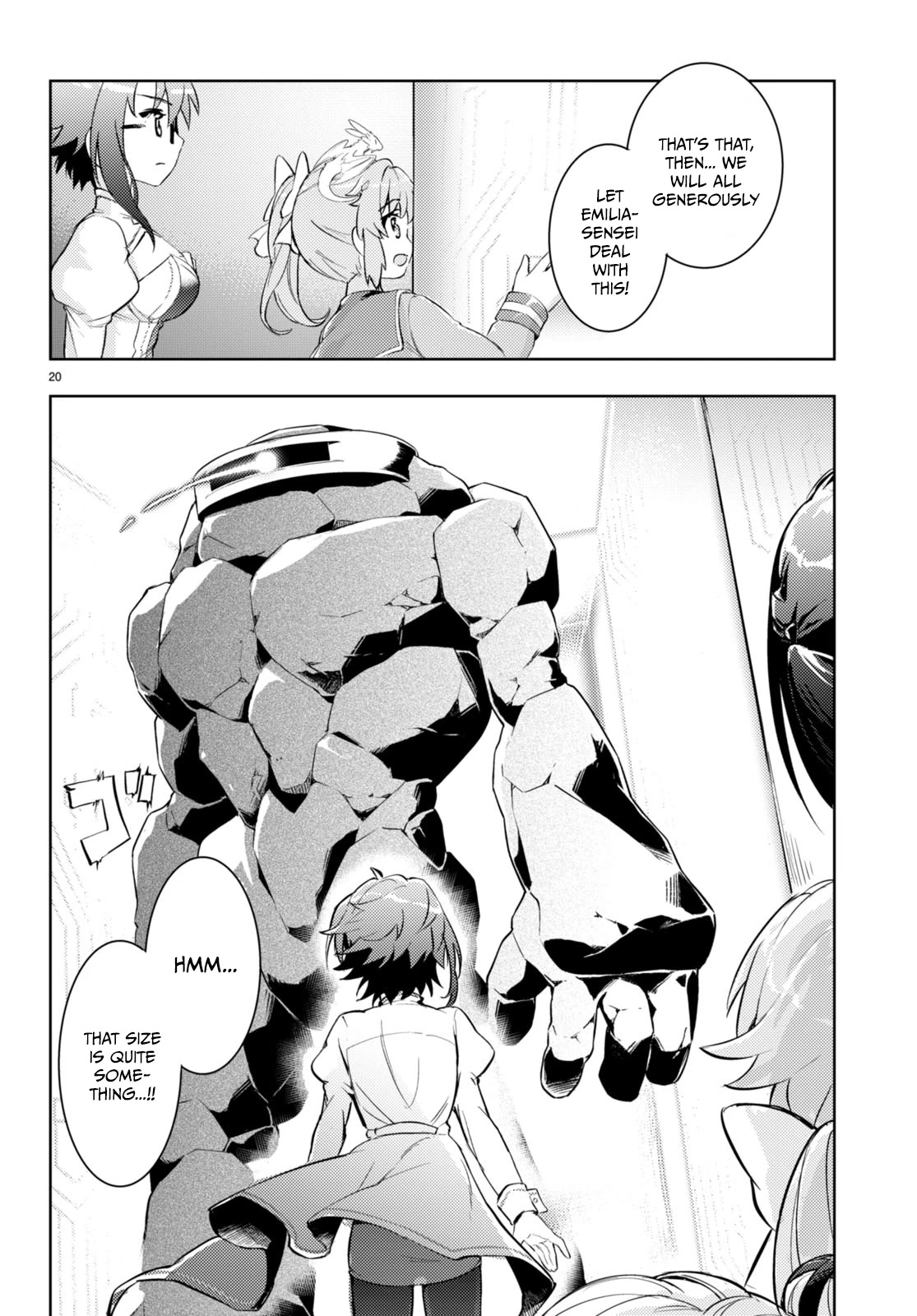 Kenshi o Mezashite Nyūgaku Shitanoni Mahō Tekisei 9999 Nandesukedo!? Chapter 64 page 20 - Chapter 64: Infiltrating the ancient ruins!