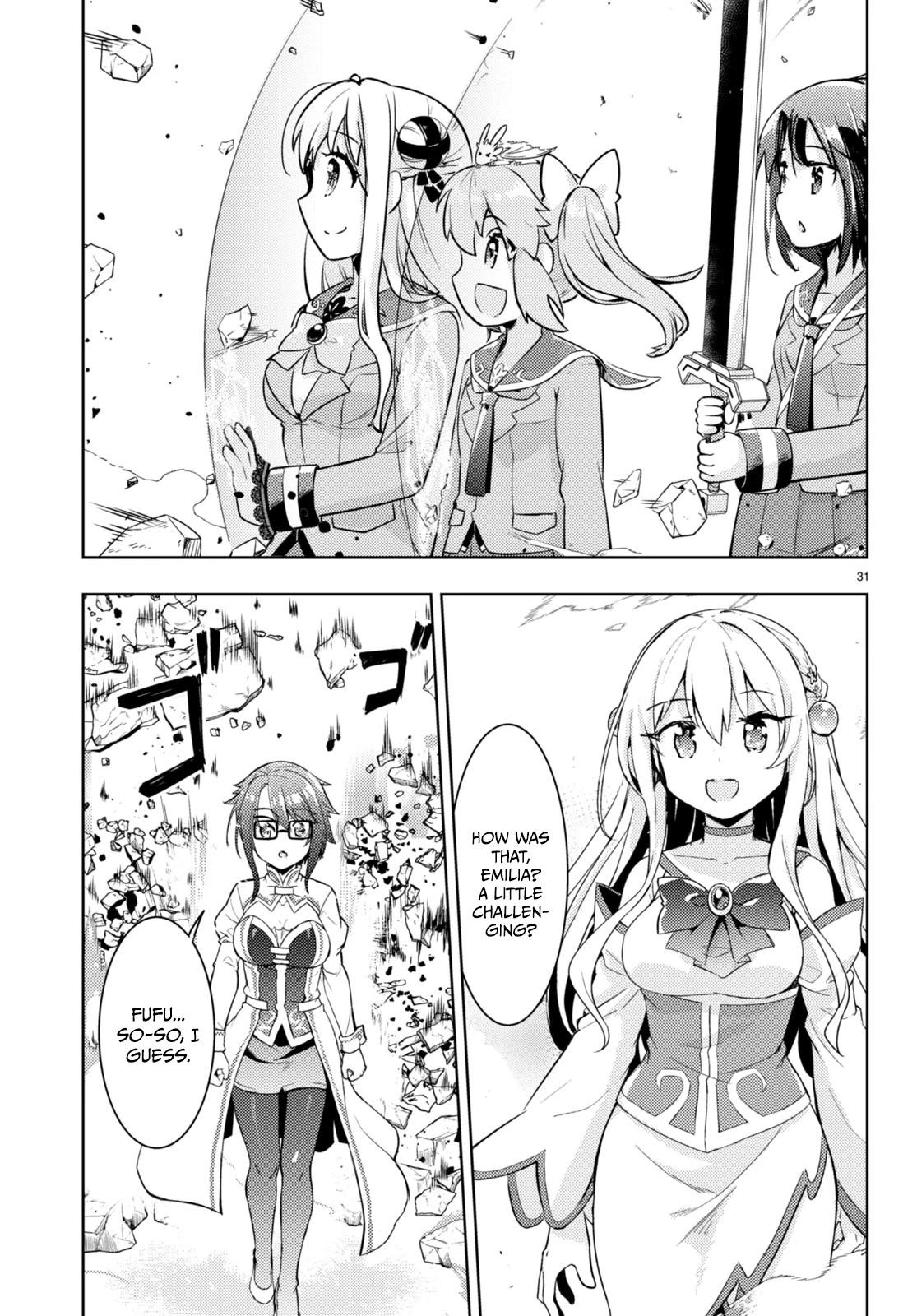 Kenshi o Mezashite Nyūgaku Shitanoni Mahō Tekisei 9999 Nandesukedo!? Chapter 64 page 31 - Chapter 64: Infiltrating the ancient ruins!