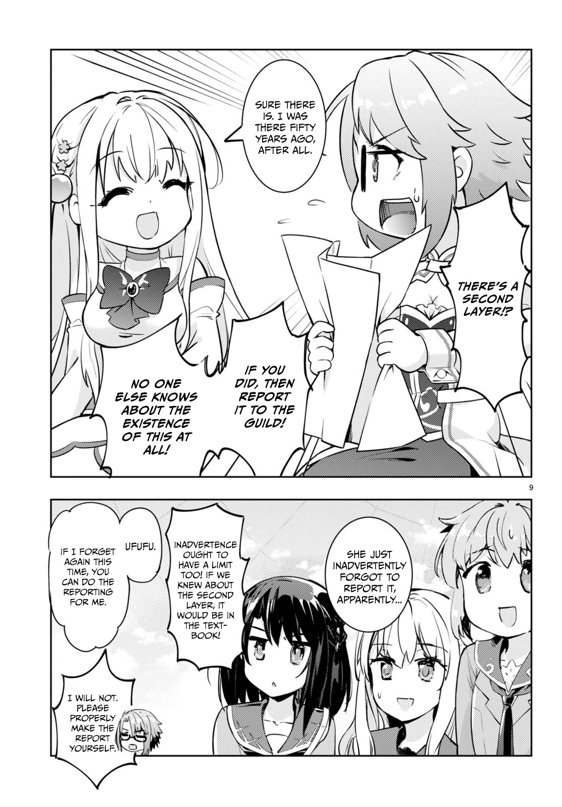 Kenshi o Mezashite Nyūgaku Shitanoni Mahō Tekisei 9999 Nandesukedo!? Chapter 64 page 9 - Chapter 64: Infiltrating the ancient ruins!