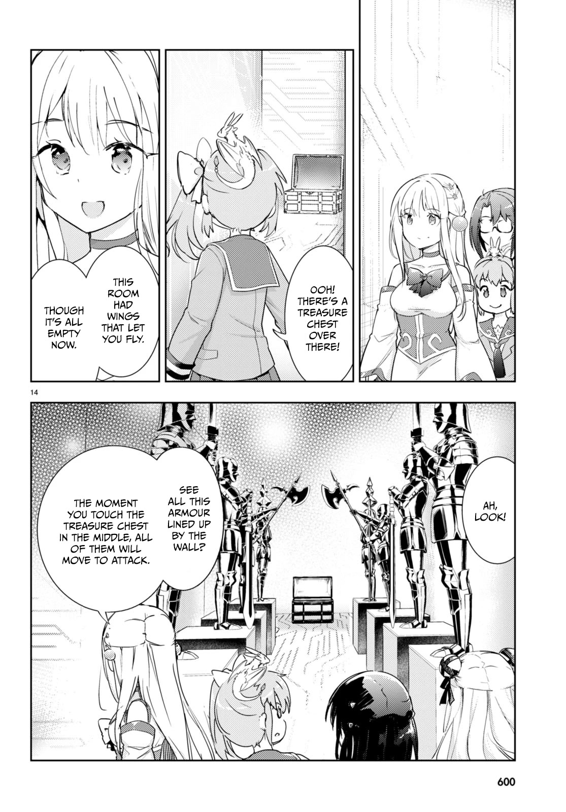 Kenshi o Mezashite Nyūgaku Shitanoni Mahō Tekisei 9999 Nandesukedo!? Chapter 65 page 14 - Chapter 65: Anna-san's Passion!