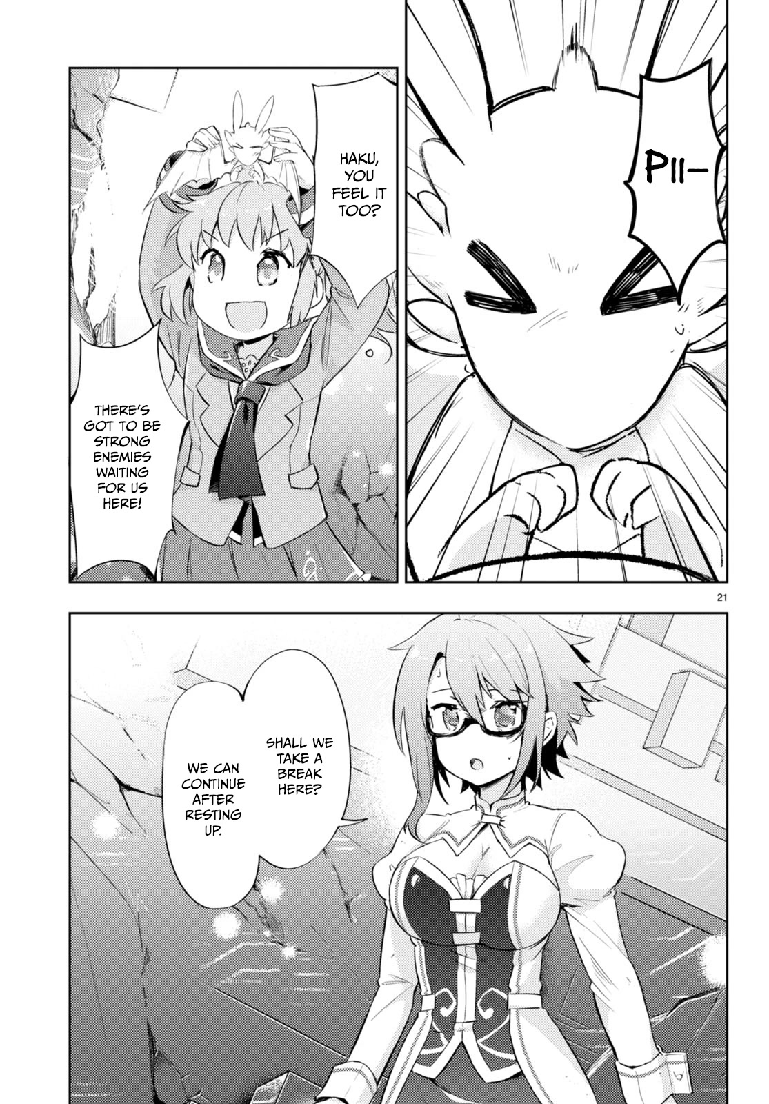 Kenshi o Mezashite Nyūgaku Shitanoni Mahō Tekisei 9999 Nandesukedo!? Chapter 65 page 21 - Chapter 65: Anna-san's Passion!