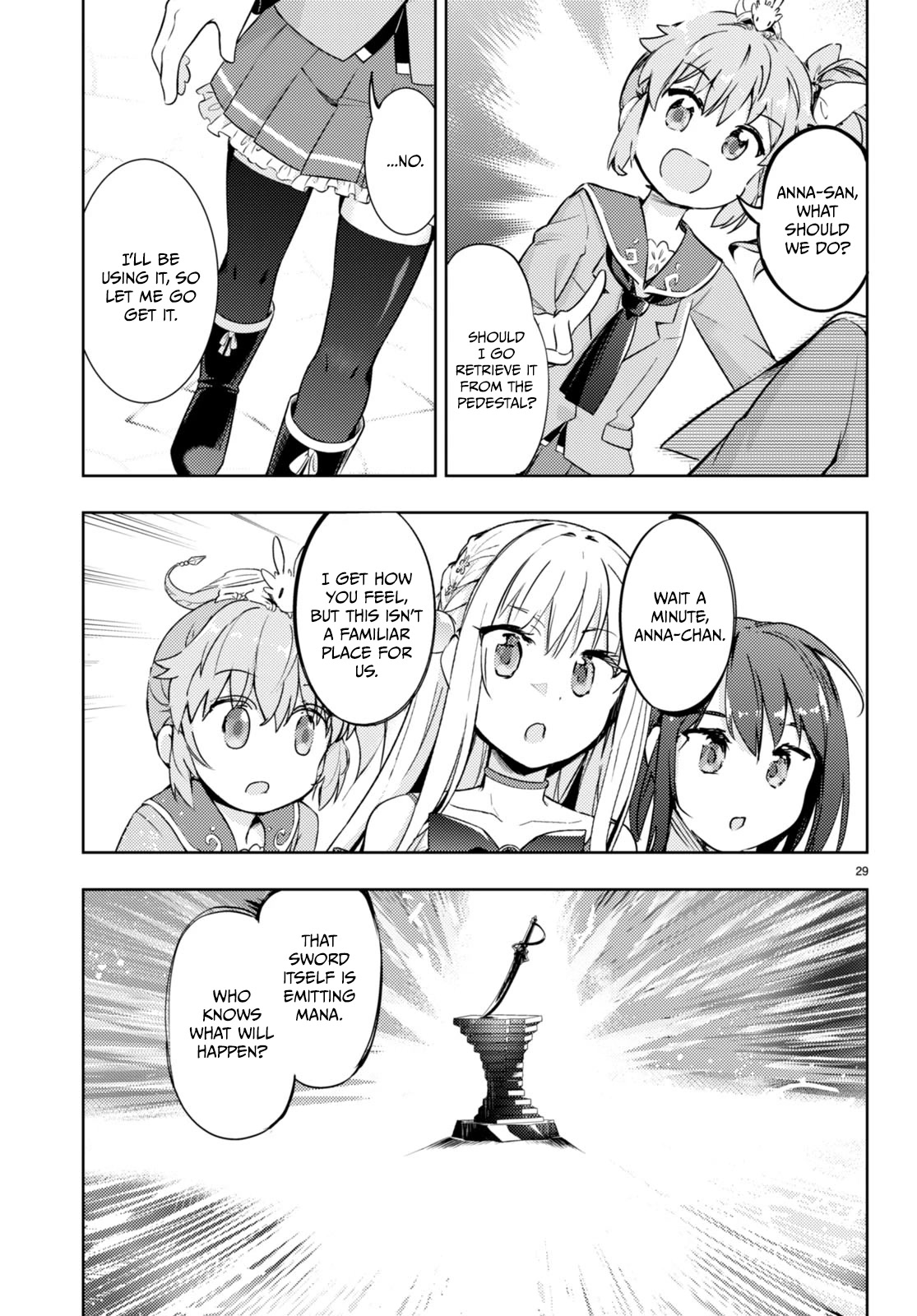 Kenshi o Mezashite Nyūgaku Shitanoni Mahō Tekisei 9999 Nandesukedo!? Chapter 65 page 28 - Chapter 65: Anna-san's Passion!