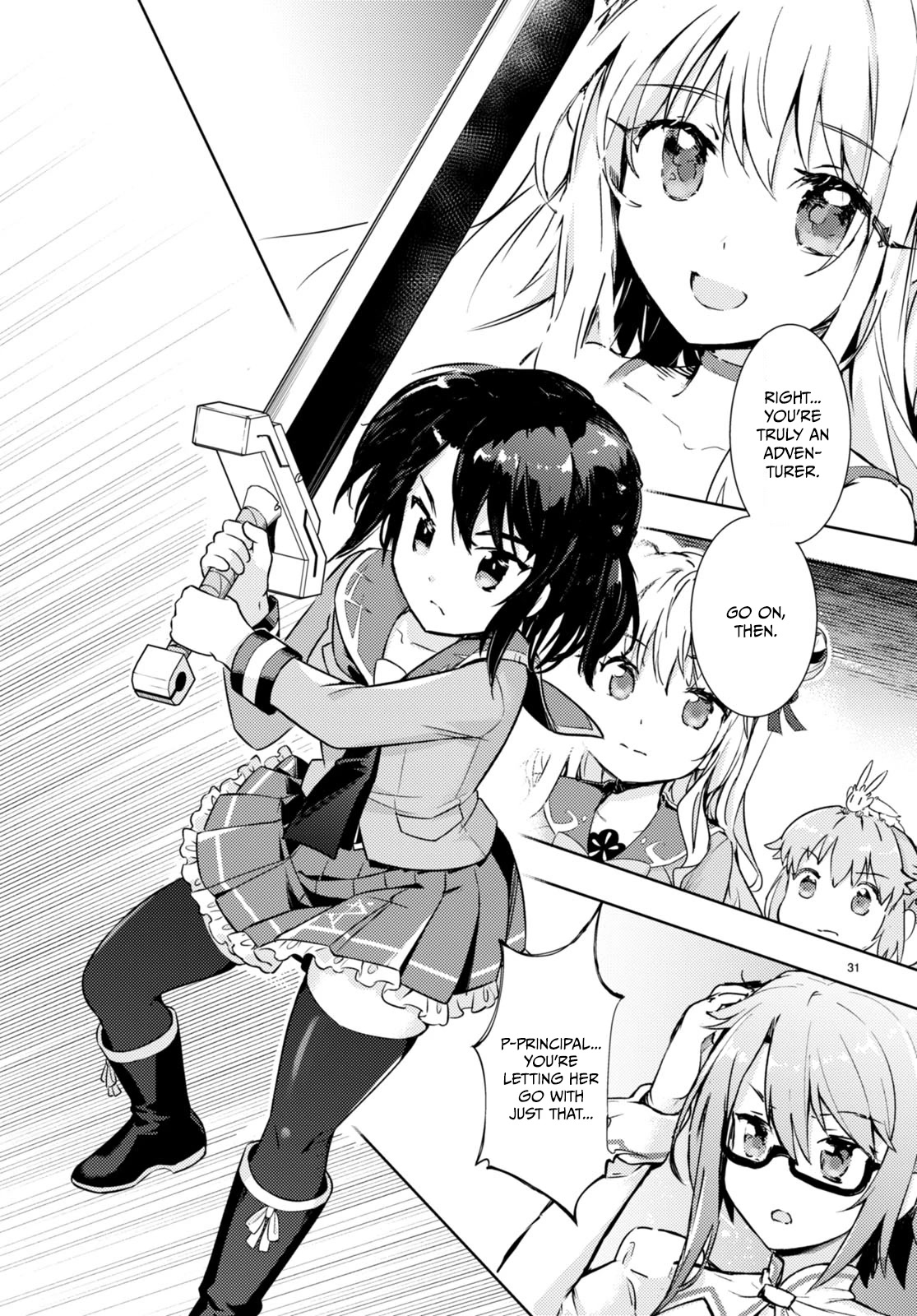 Kenshi o Mezashite Nyūgaku Shitanoni Mahō Tekisei 9999 Nandesukedo!? Chapter 65 page 30 - Chapter 65: Anna-san's Passion!