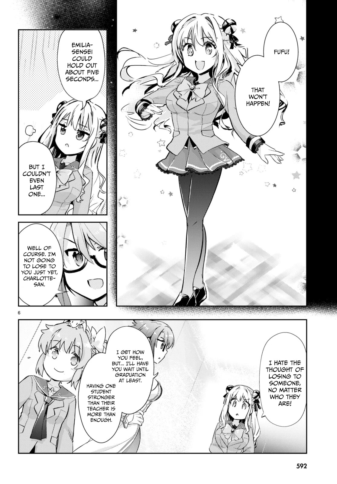 Kenshi o Mezashite Nyūgaku Shitanoni Mahō Tekisei 9999 Nandesukedo!? Chapter 65 page 6 - Chapter 65: Anna-san's Passion!