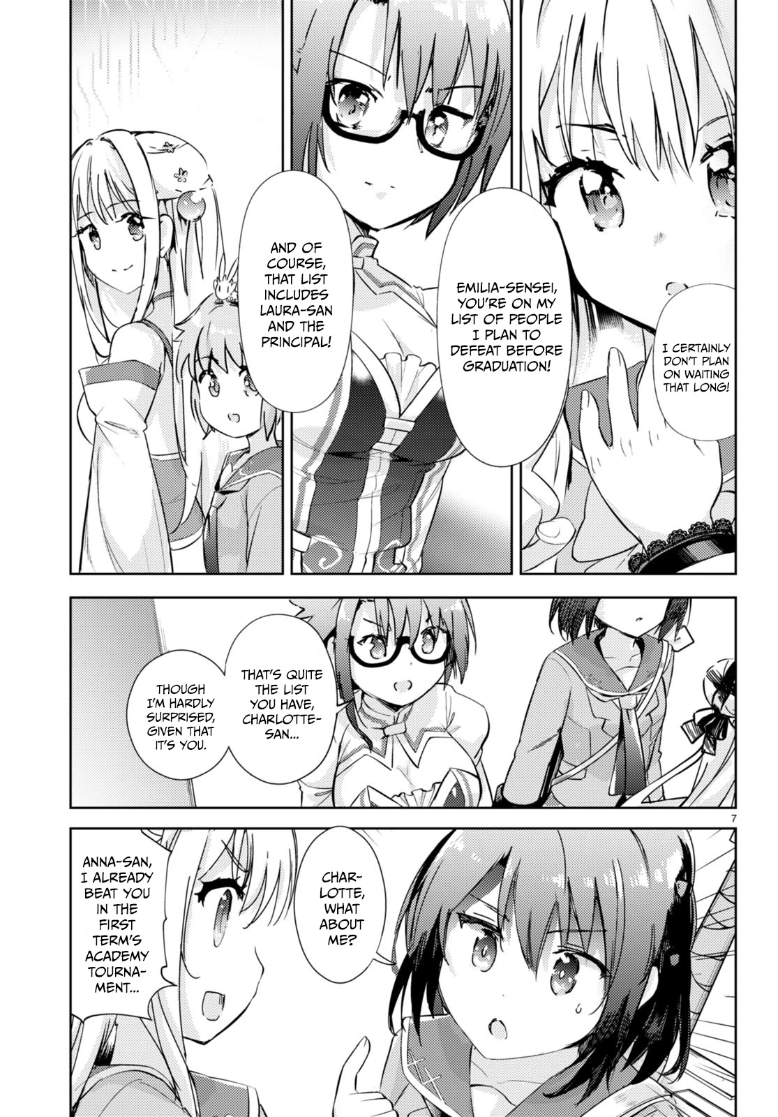 Kenshi o Mezashite Nyūgaku Shitanoni Mahō Tekisei 9999 Nandesukedo!? Chapter 65 page 7 - Chapter 65: Anna-san's Passion!