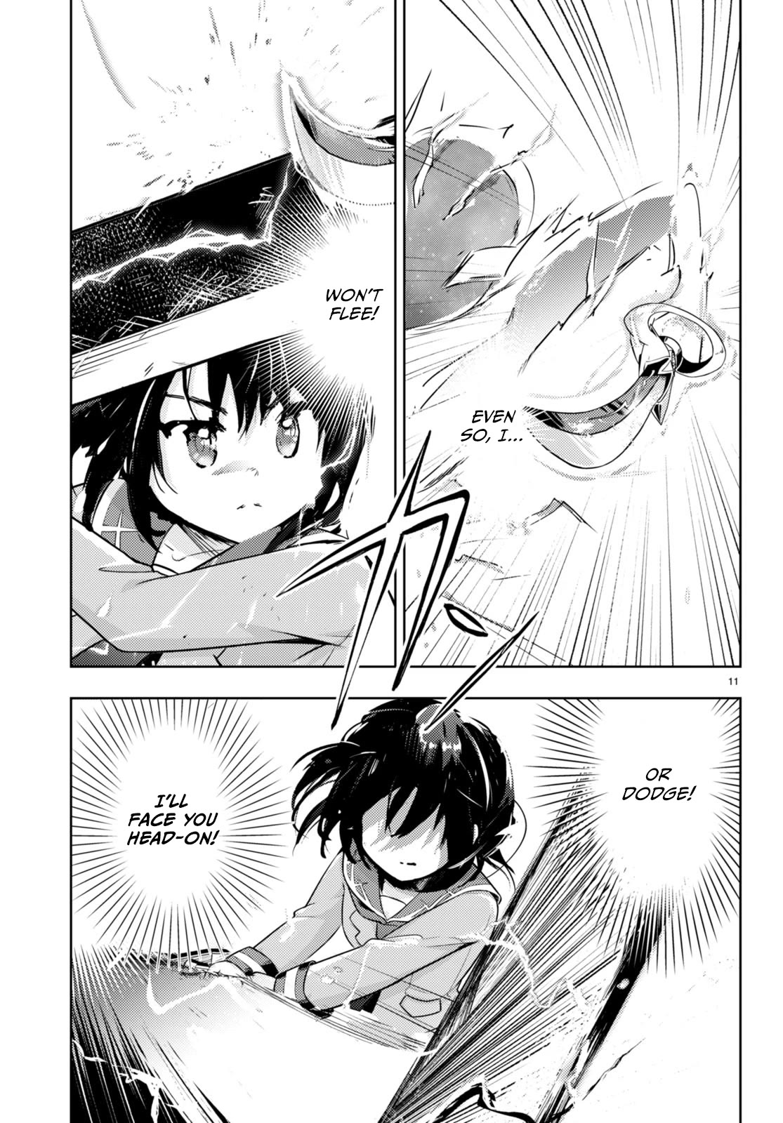 Kenshi o Mezashite Nyūgaku Shitanoni Mahō Tekisei 9999 Nandesukedo!? Chapter 66 page 11 - Chapter 66: Battling the Magic Sword!