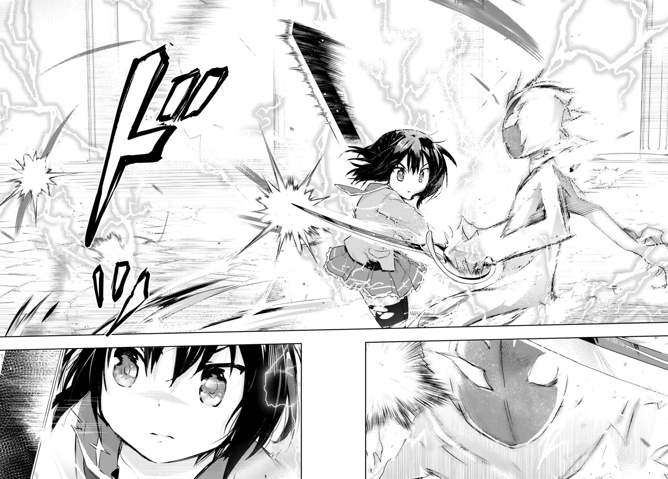 Kenshi o Mezashite Nyūgaku Shitanoni Mahō Tekisei 9999 Nandesukedo!? Chapter 66 page 12 - Chapter 66: Battling the Magic Sword!