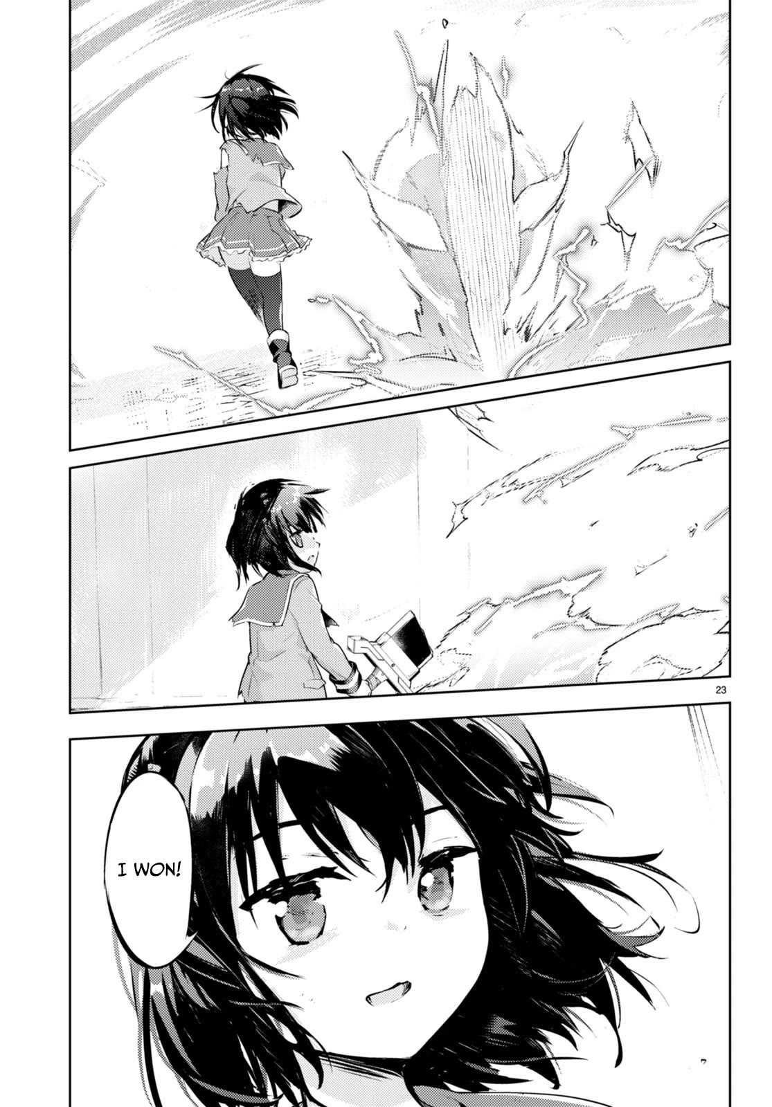 Kenshi o Mezashite Nyūgaku Shitanoni Mahō Tekisei 9999 Nandesukedo!? Chapter 66 page 22 - Chapter 66: Battling the Magic Sword!