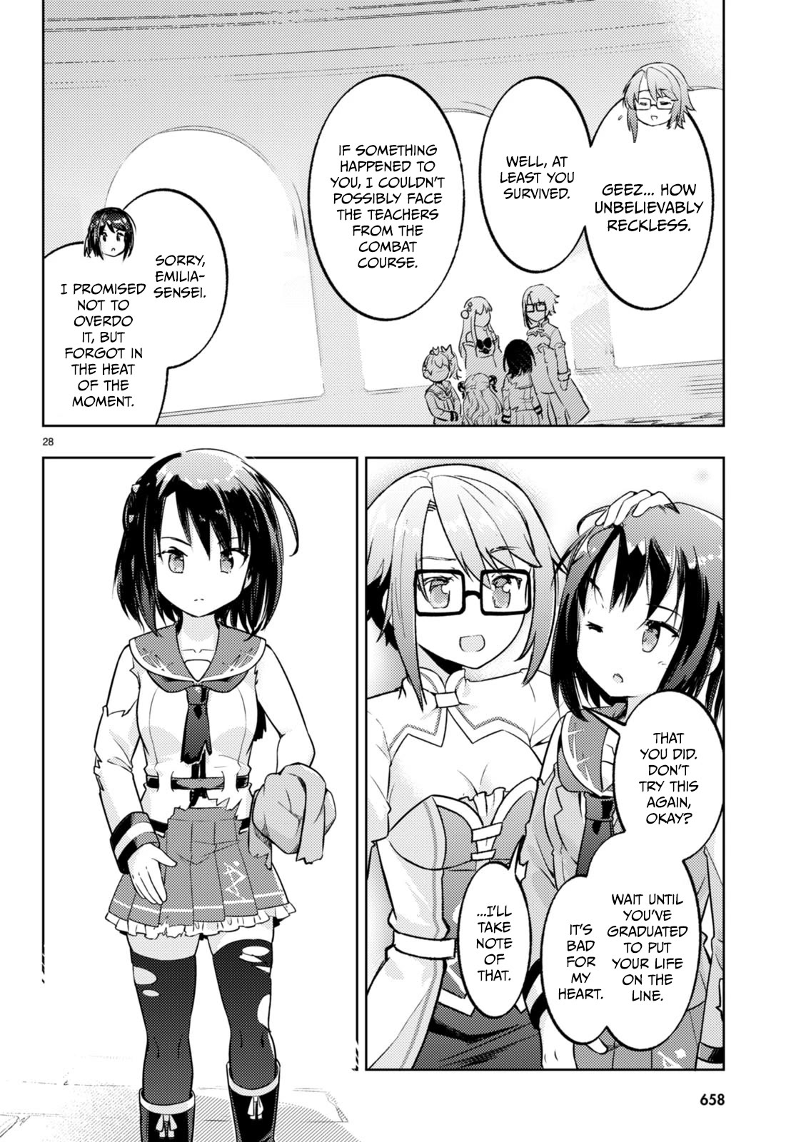 Kenshi o Mezashite Nyūgaku Shitanoni Mahō Tekisei 9999 Nandesukedo!? Chapter 66 page 27 - Chapter 66: Battling the Magic Sword!