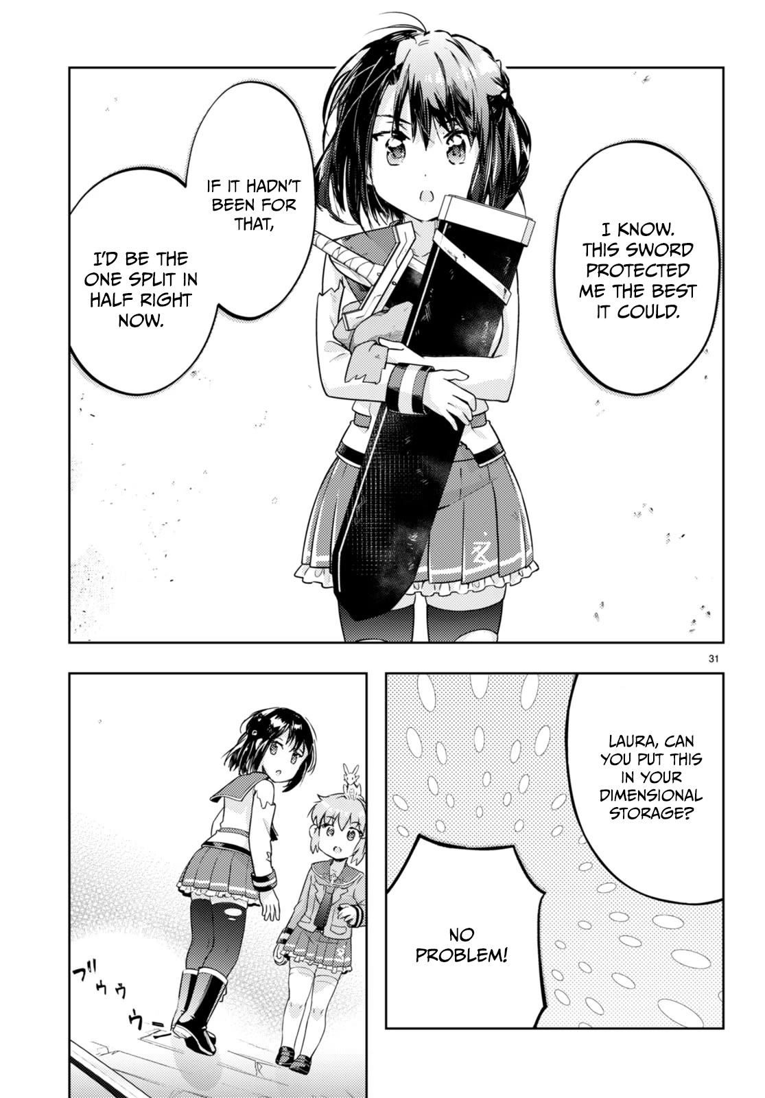 Kenshi o Mezashite Nyūgaku Shitanoni Mahō Tekisei 9999 Nandesukedo!? Chapter 66 page 30 - Chapter 66: Battling the Magic Sword!