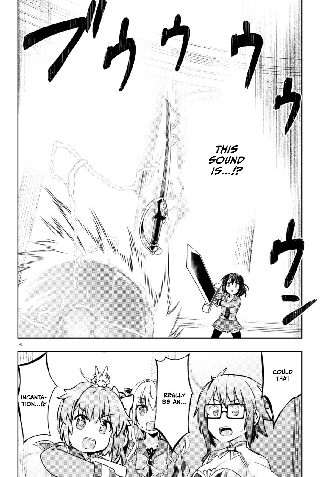 Kenshi o Mezashite Nyūgaku Shitanoni Mahō Tekisei 9999 Nandesukedo!? Chapter 66 page 6 - Chapter 66: Battling the Magic Sword!