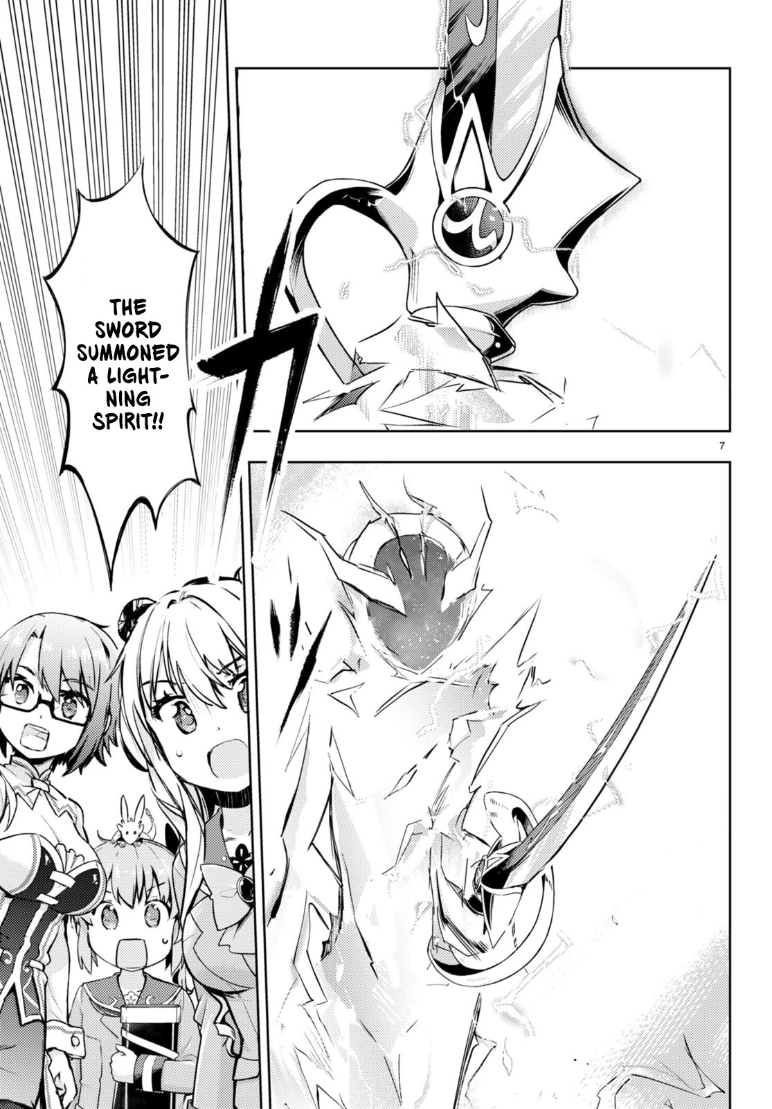 Kenshi o Mezashite Nyūgaku Shitanoni Mahō Tekisei 9999 Nandesukedo!? Chapter 66 page 7 - Chapter 66: Battling the Magic Sword!