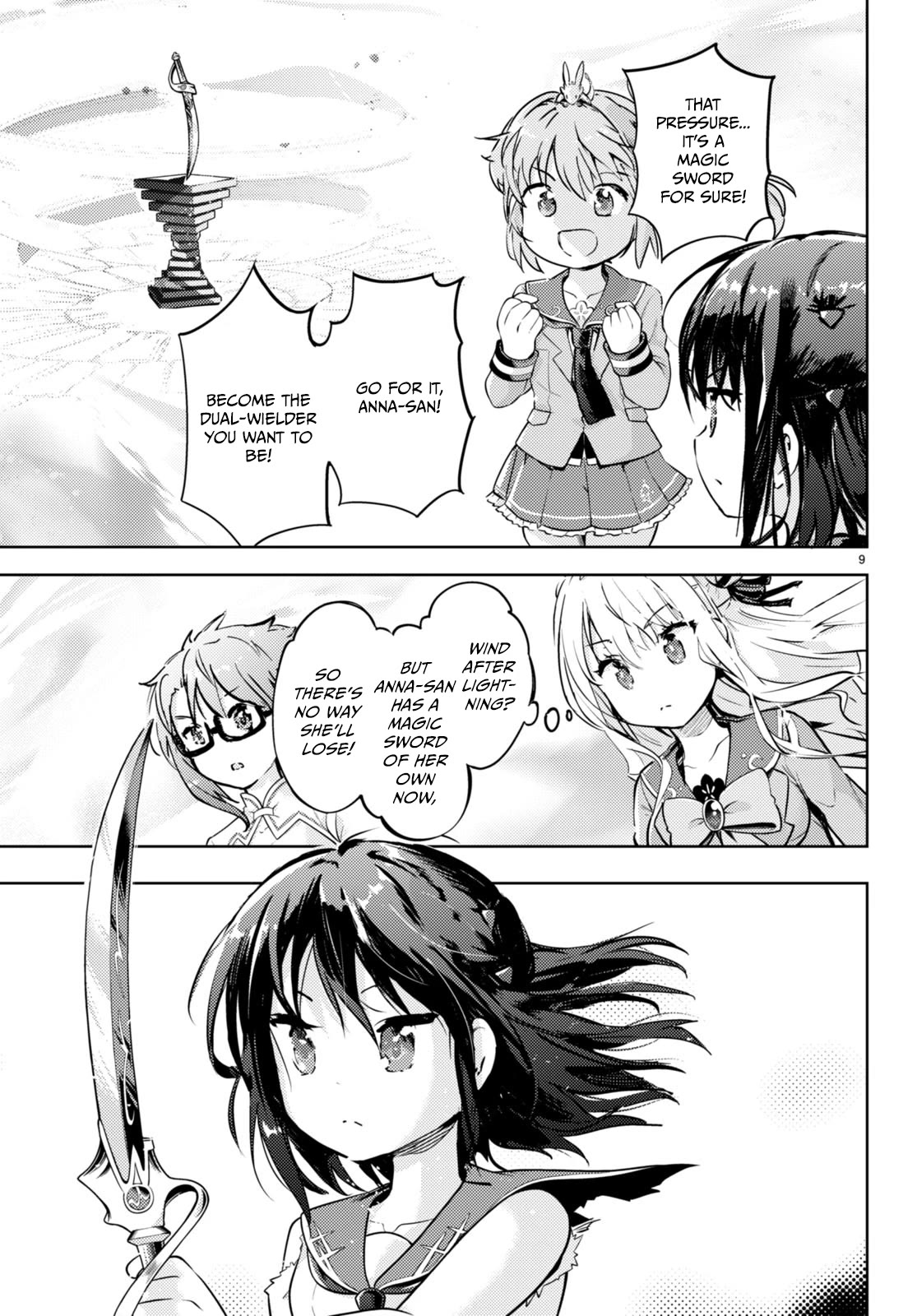 Kenshi o Mezashite Nyūgaku Shitanoni Mahō Tekisei 9999 Nandesukedo!? Chapter 67 page 10 - Chapter 67: The mystery of the magic sword!?