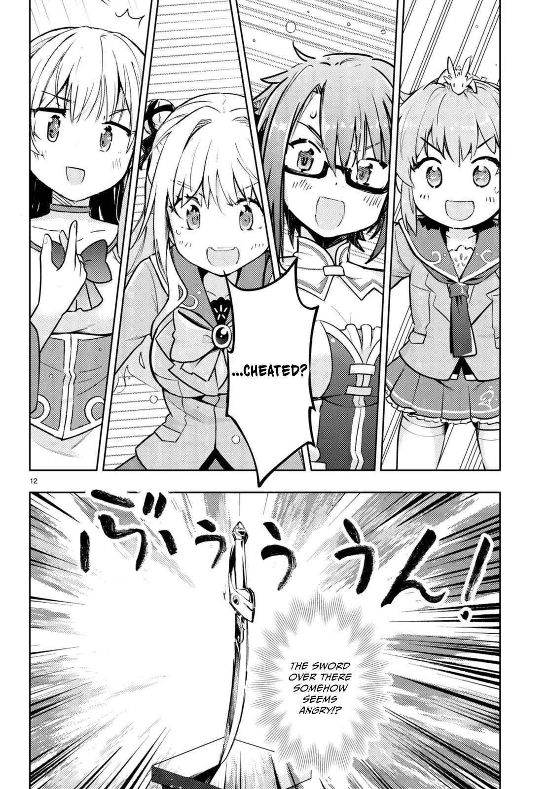 Kenshi o Mezashite Nyūgaku Shitanoni Mahō Tekisei 9999 Nandesukedo!? Chapter 67 page 13 - Chapter 67: The mystery of the magic sword!?