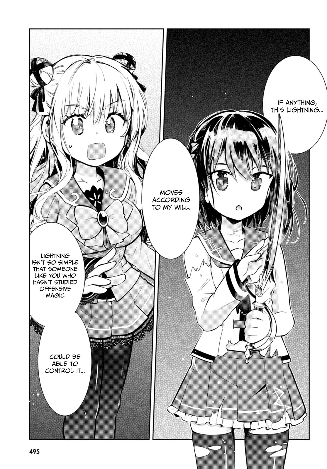 Kenshi o Mezashite Nyūgaku Shitanoni Mahō Tekisei 9999 Nandesukedo!? Chapter 67 page 2 - Chapter 67: The mystery of the magic sword!?