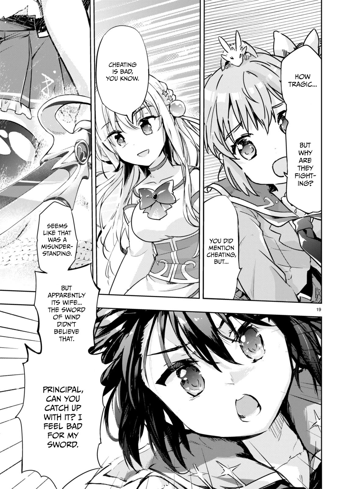 Kenshi o Mezashite Nyūgaku Shitanoni Mahō Tekisei 9999 Nandesukedo!? Chapter 67 page 20 - Chapter 67: The mystery of the magic sword!?