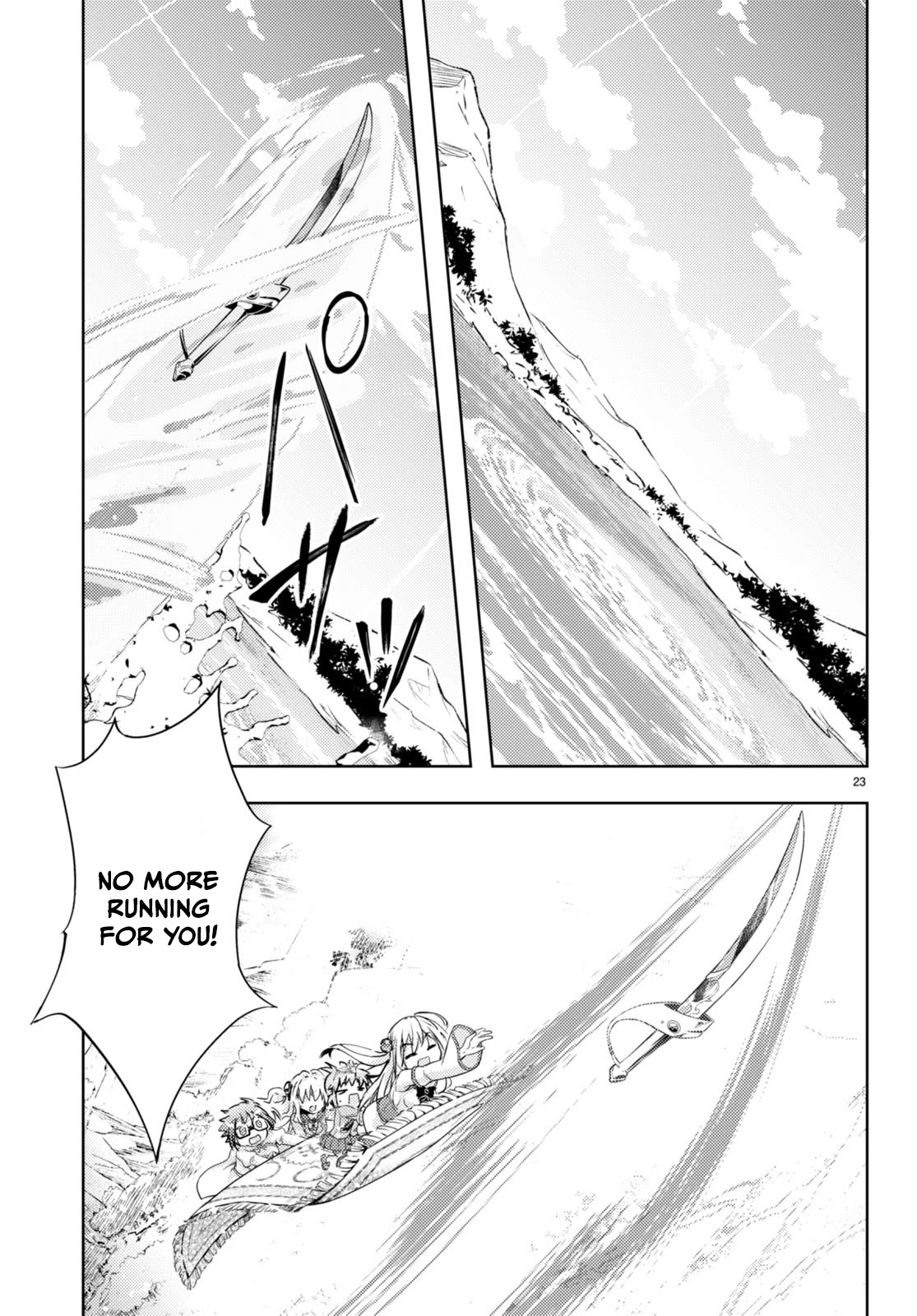 Kenshi o Mezashite Nyūgaku Shitanoni Mahō Tekisei 9999 Nandesukedo!? Chapter 67 page 24 - Chapter 67: The mystery of the magic sword!?